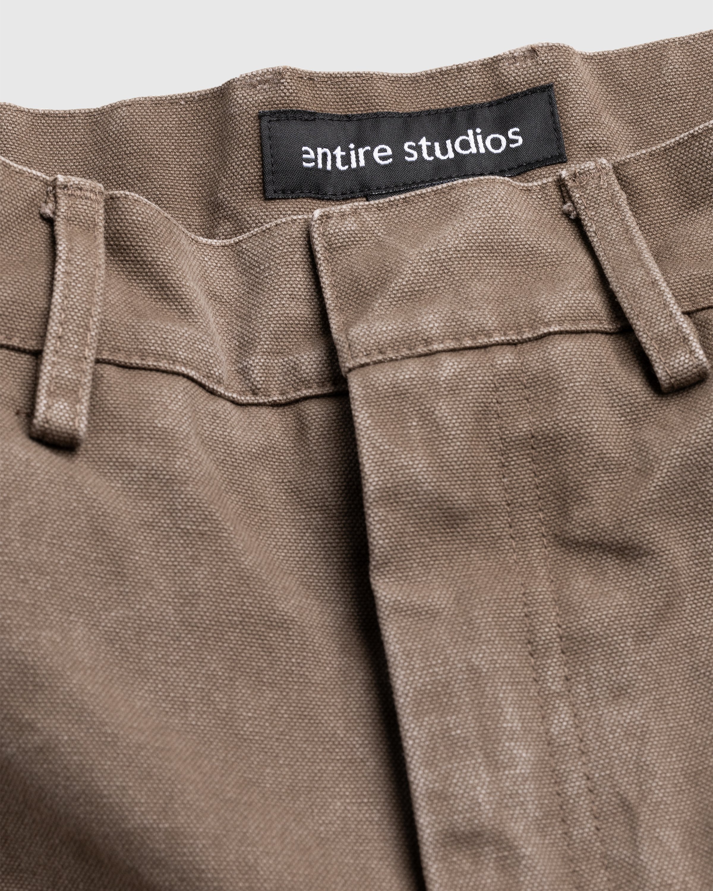 Entire Studios - Task Pant Military Mud - Clothing - Brown - Image 5