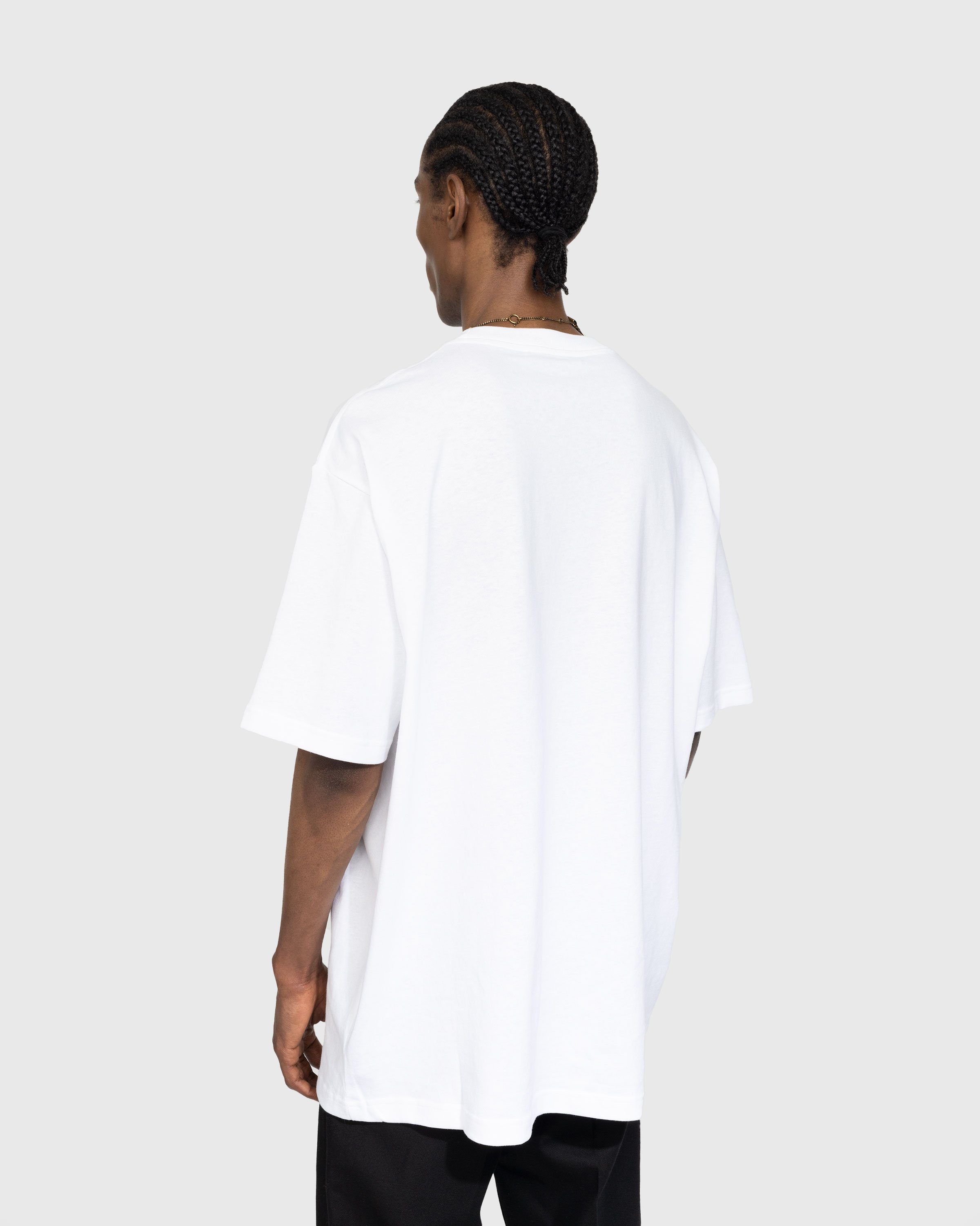 Acne Studios - Floragatan 13 Screenprint T-Shirt White - Clothing - White - Image 4