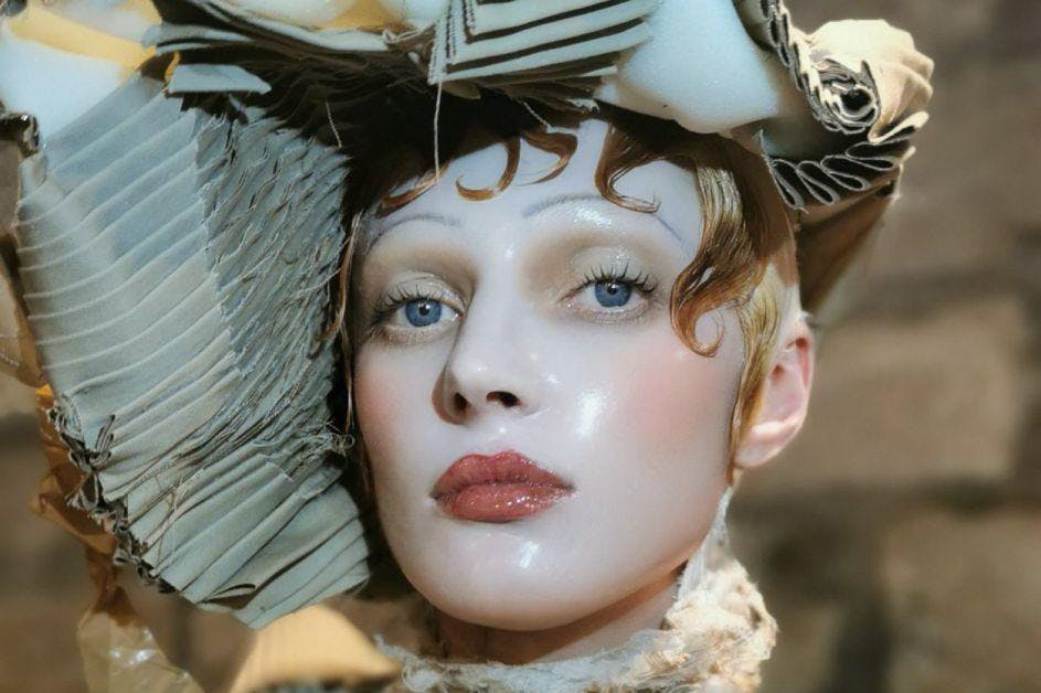 Maison Margiela Couture 2024 Makeup by Pat McGrath