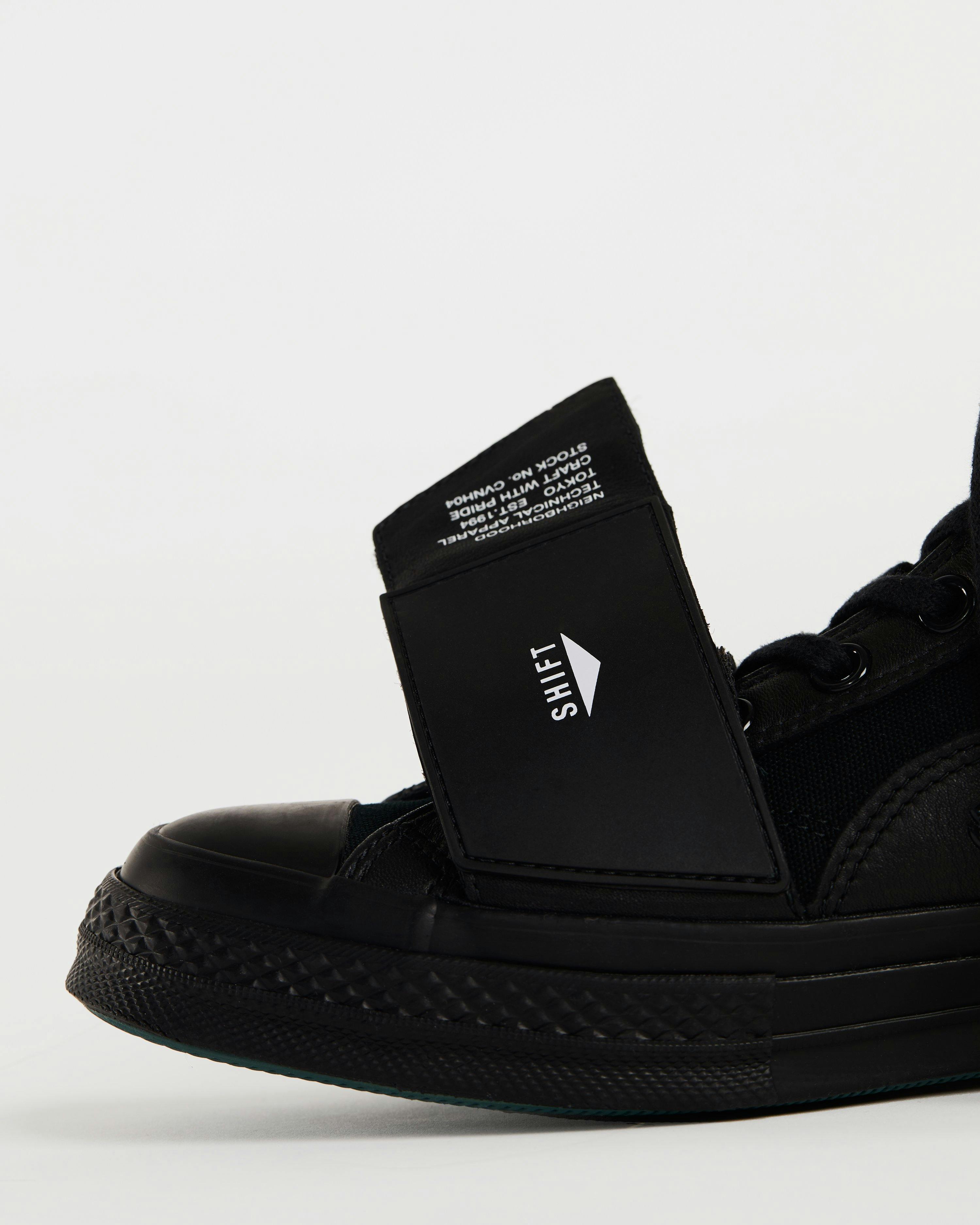 NBHD x Converse - Chuck 70 Moto Hi Black - Footwear - Black - Image 5