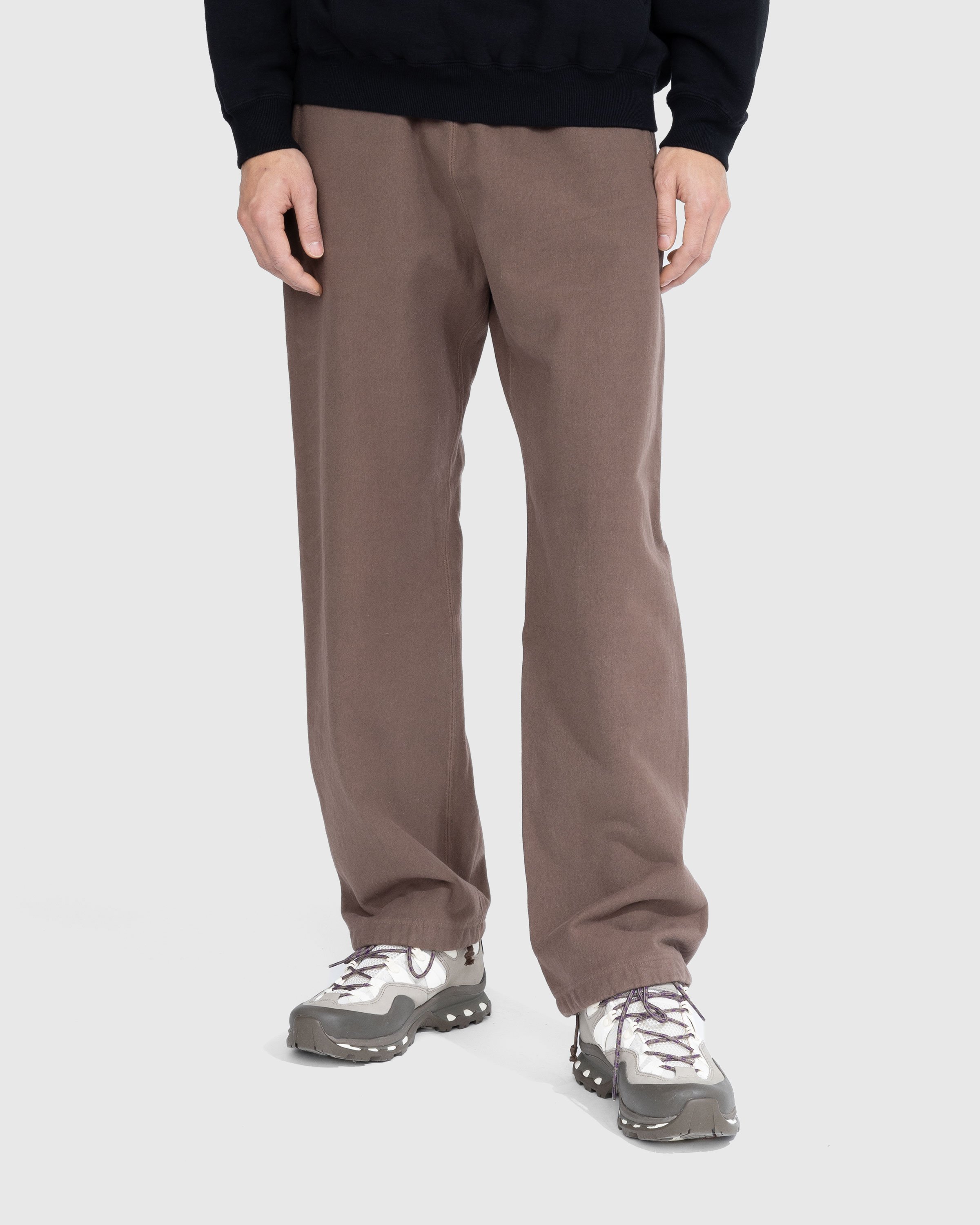 Auralee - Super Milled Sweat Pants Brown - Clothing - Brown - Image 2
