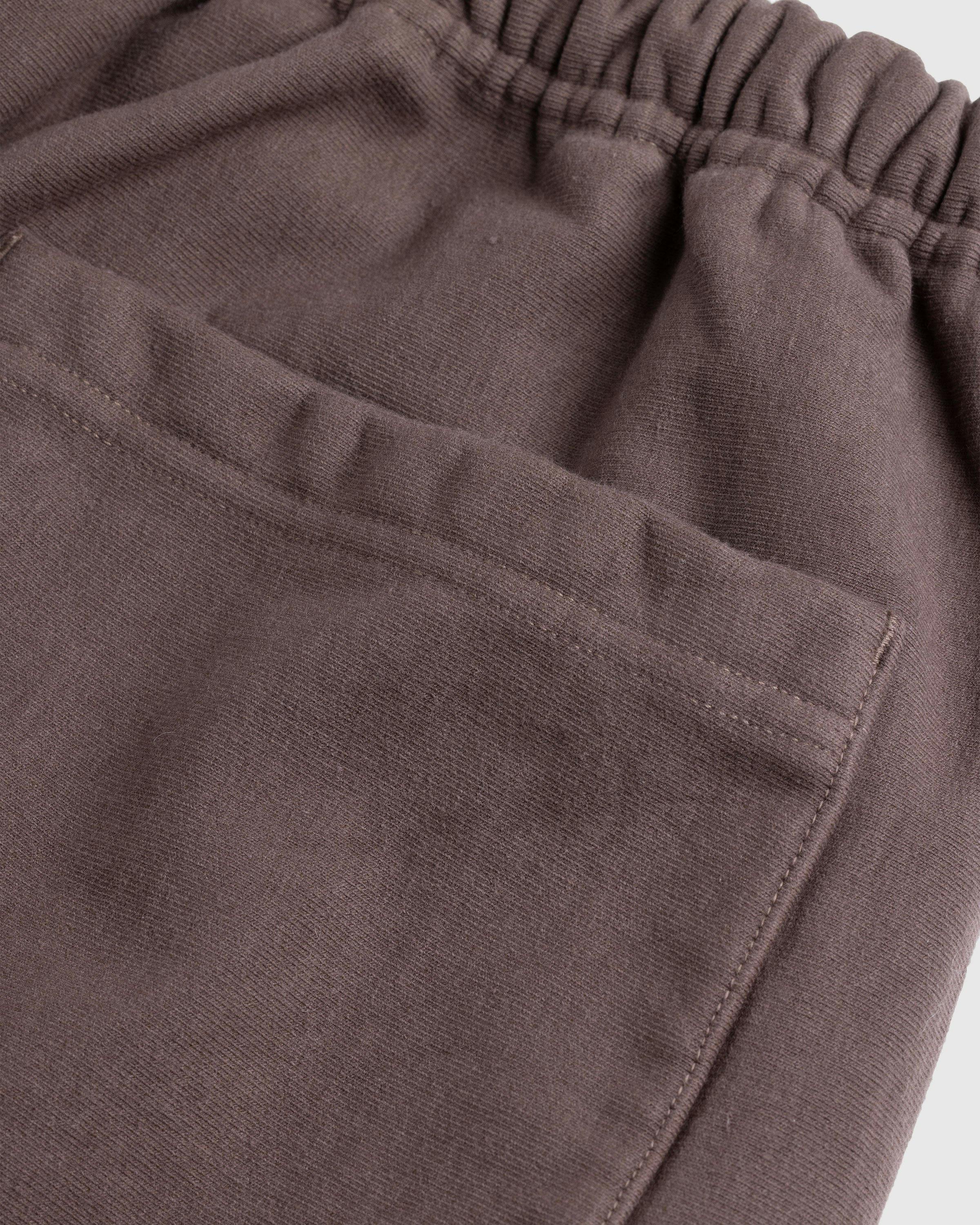 Auralee - Super Milled Sweat Pants Brown - Clothing - Brown - Image 6