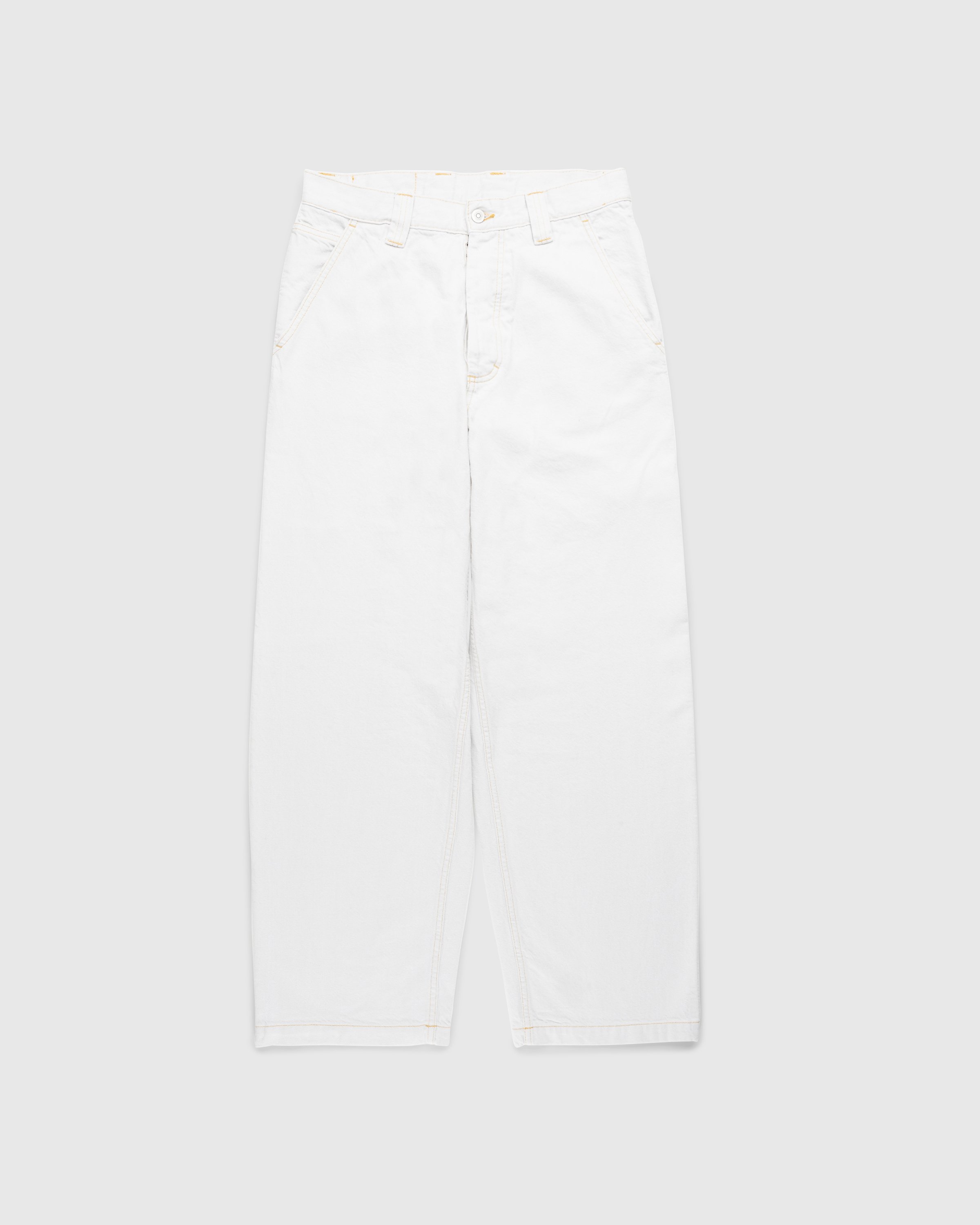 Maison Margiela - Chalk Selvedge Utility Jeans White - Clothing - White - Image 1