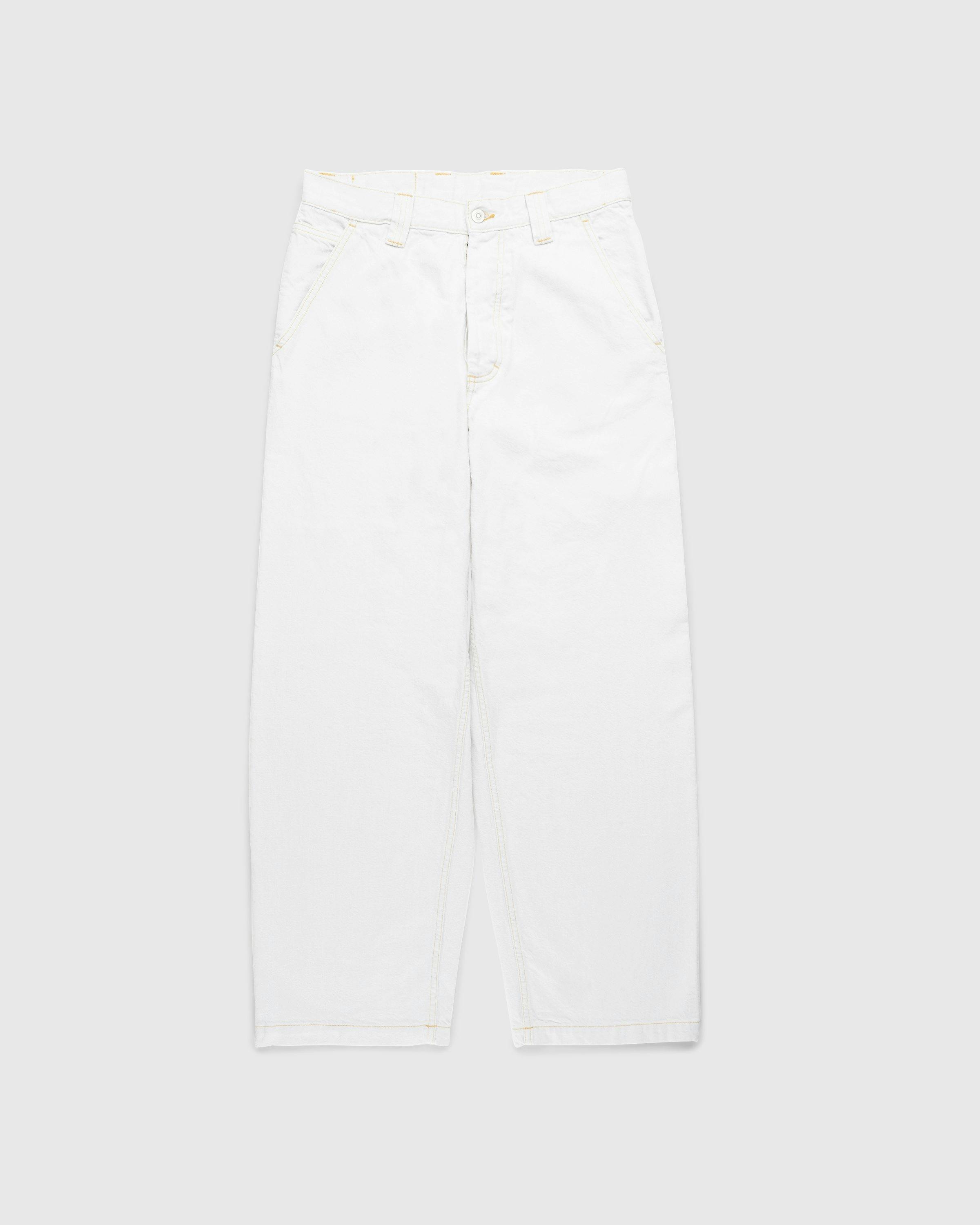 Maison Margiela - Chalk Selvedge Utility Jeans White - Clothing - White - Image 1