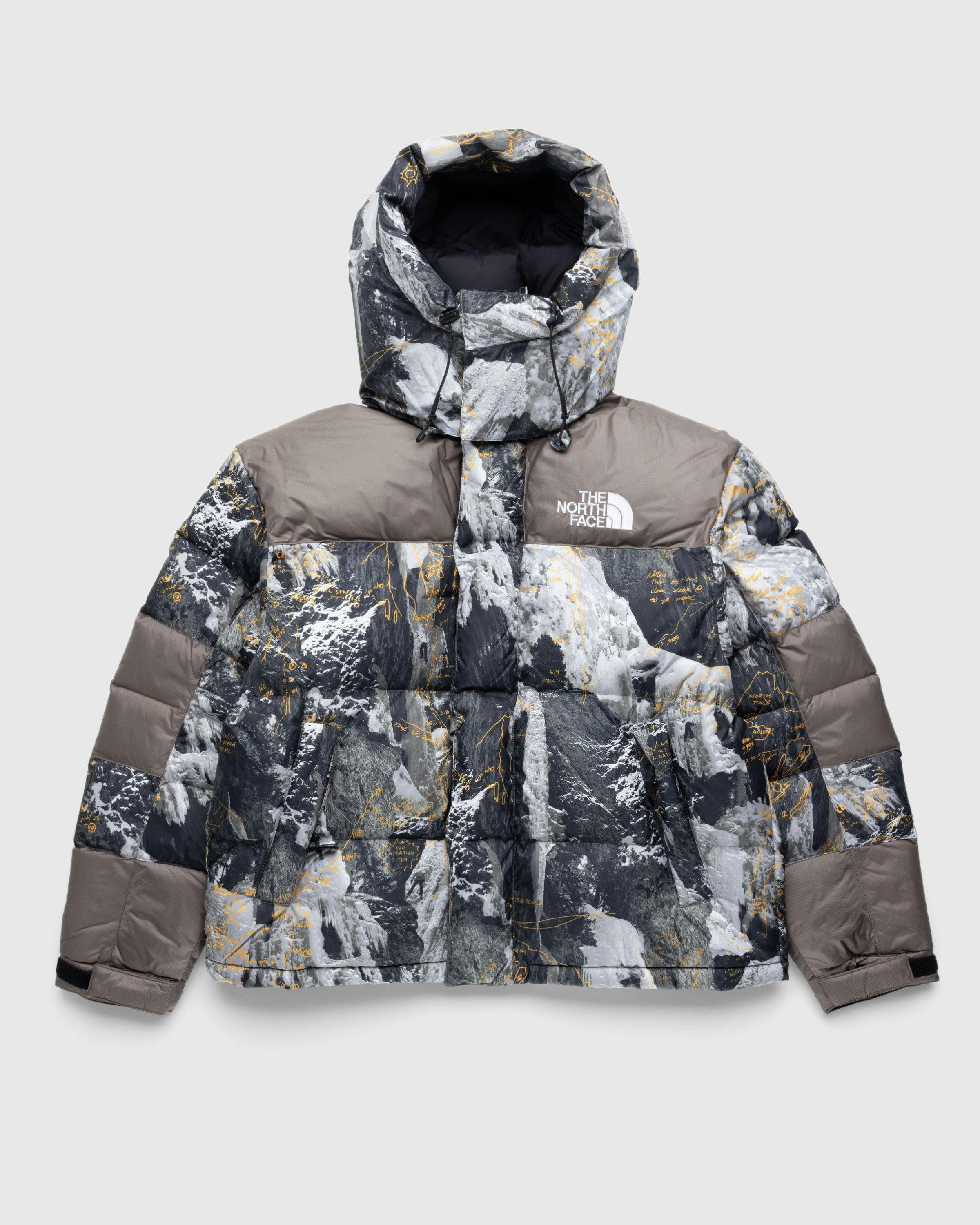 The North Face - HMLYN Baltoro Jacket Falcon Brown Conrads Notes Print - Clothing - Multi - Image 1