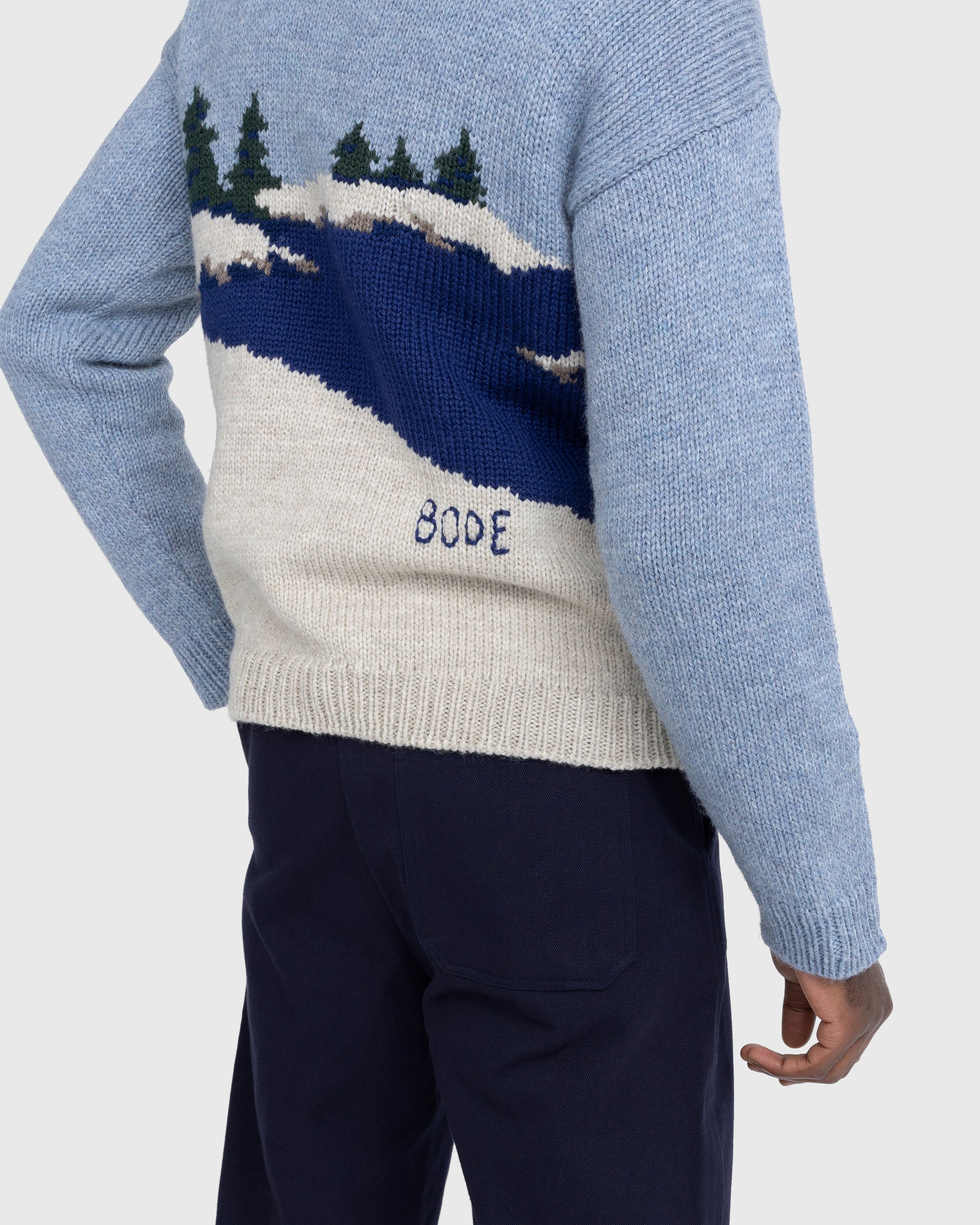 Bode - Highland Lighthouse Sweater Multi - Clothing - Multi - Image 6