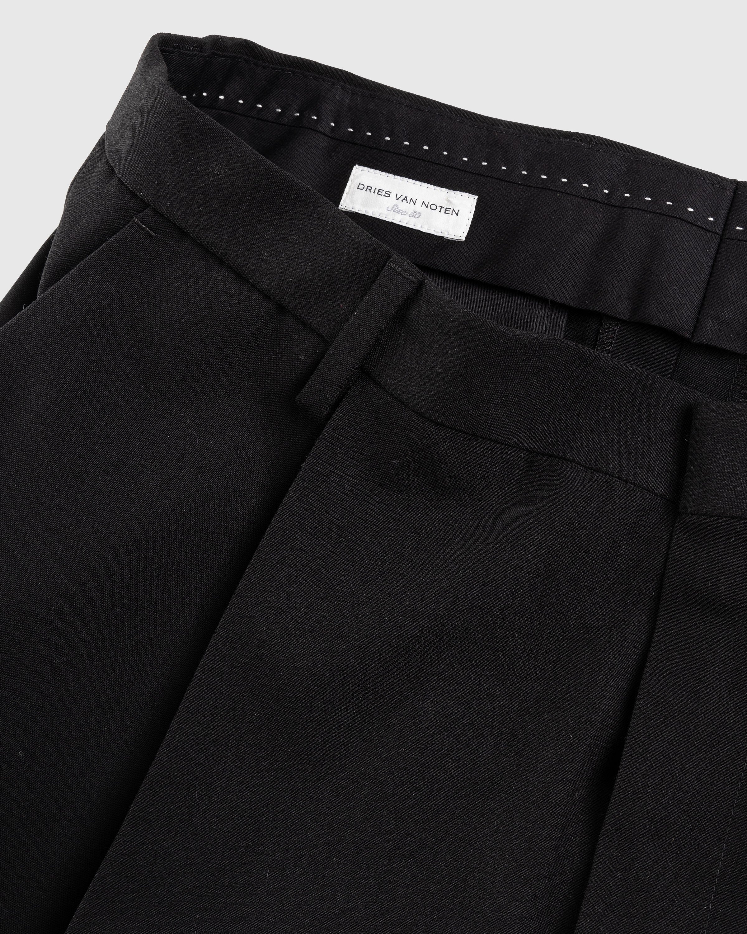 Dries van Noten - Parton Pleated Pants Black - Clothing - Black - Image 4
