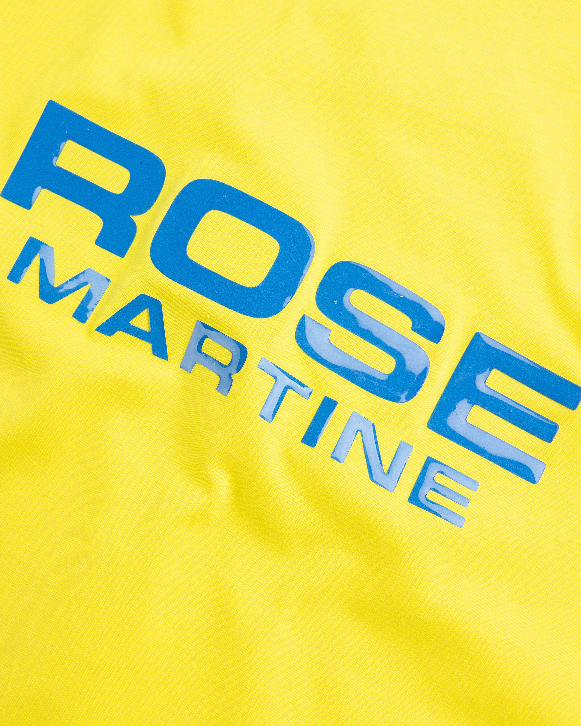 Martine Rose - Shrunken T-Shirt Acid Yellow - Clothing - Yellow - Image 7