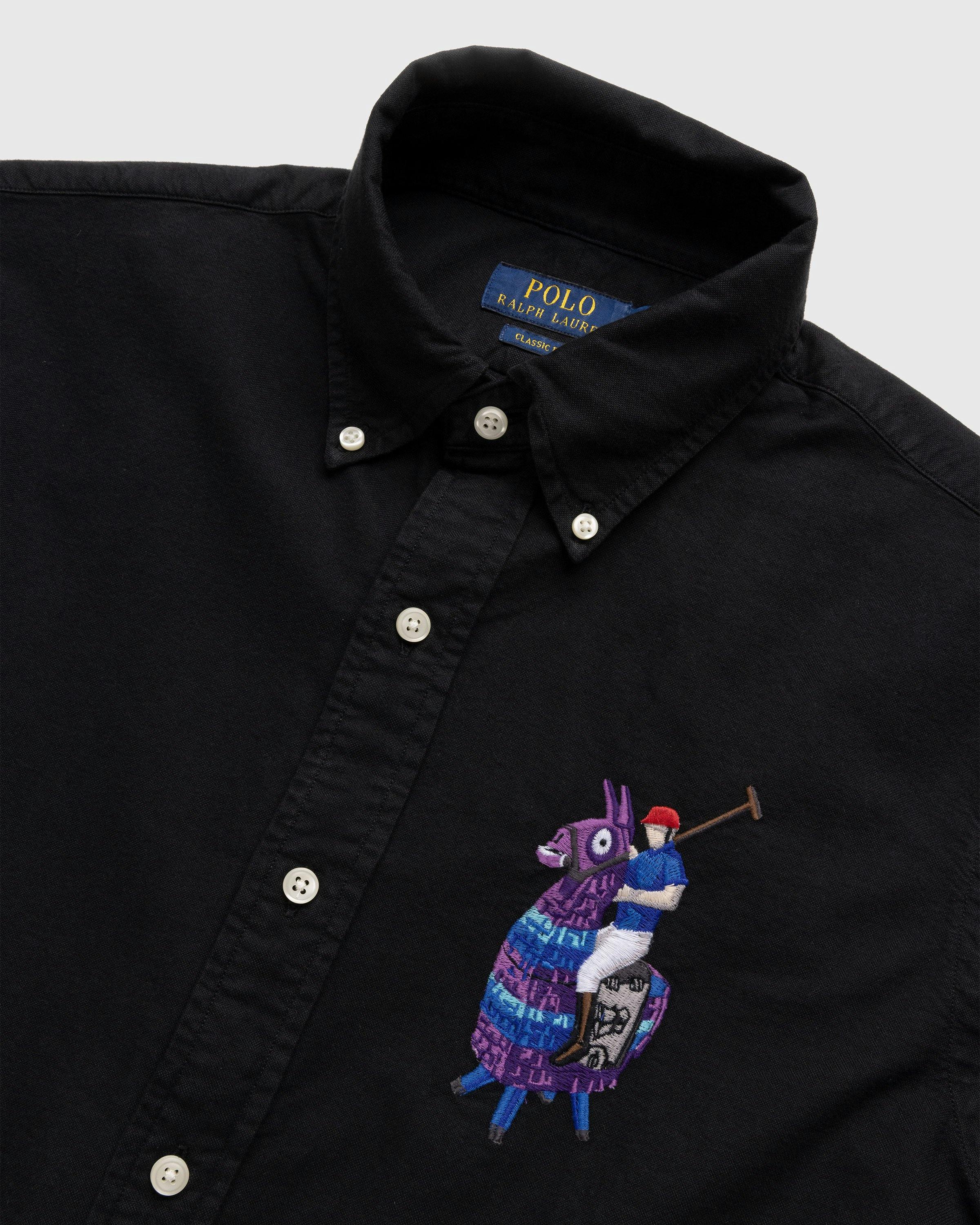 Ralph Lauren x Fortnite - Long Sleeve Sport Shirt Black - Clothing - Black - Image 3