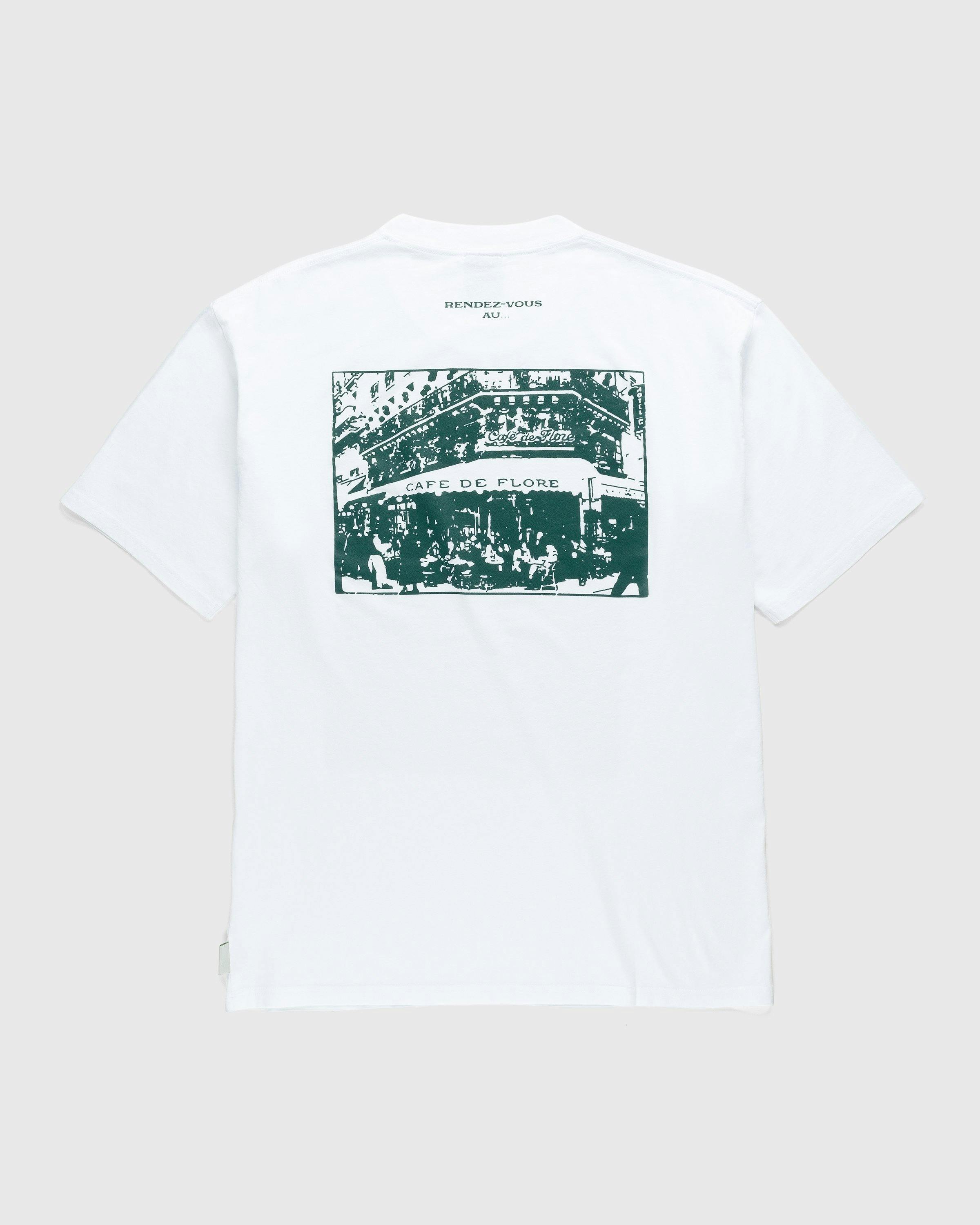 Café de Flore x Highsnobiety - Not In Paris 4 Storefront T-Shirt White - Clothing - White - Image 1