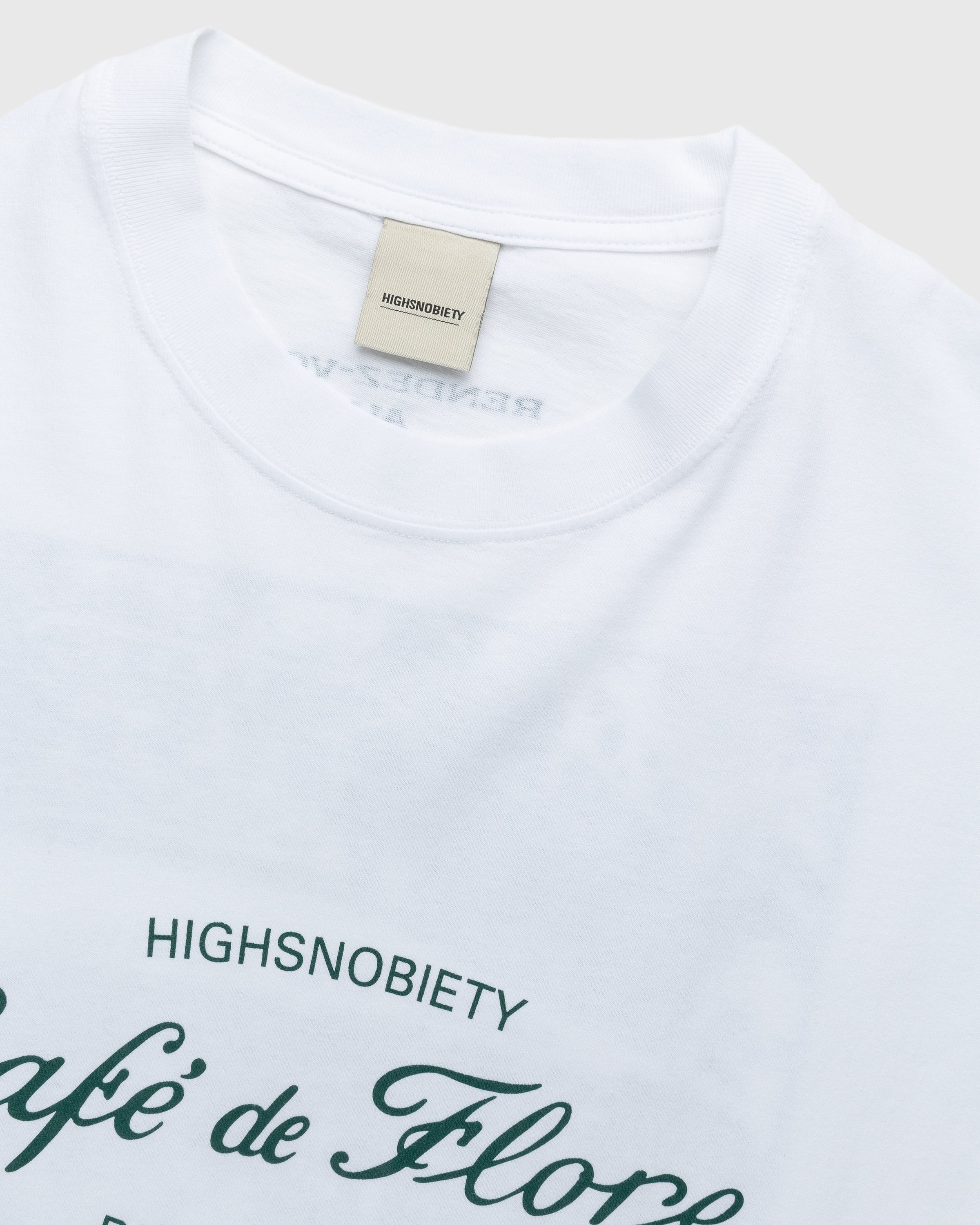 Café de Flore x Highsnobiety - Not In Paris 4 Storefront T-Shirt White - Clothing - White - Image 3