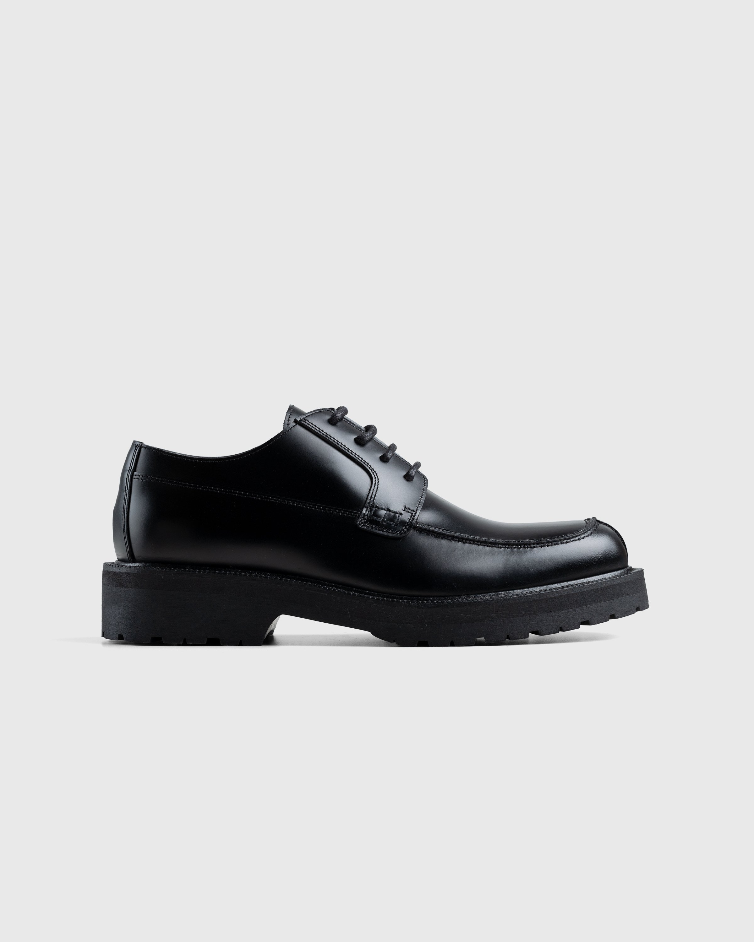 Dries van Noten - Patent Leather Derbies - Footwear - Black - Image 1