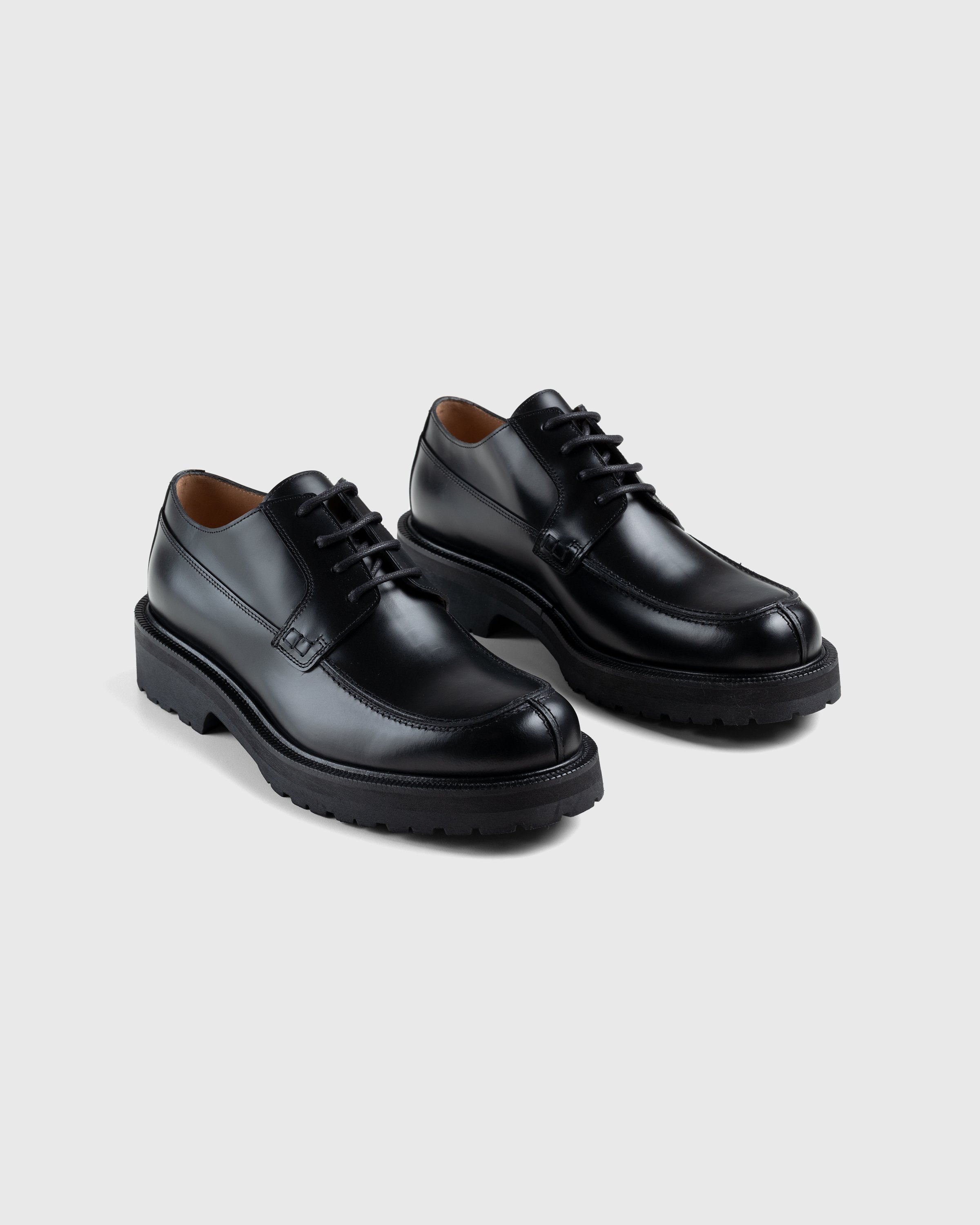 Dries van Noten - Patent Leather Derbies - Footwear - Black - Image 3