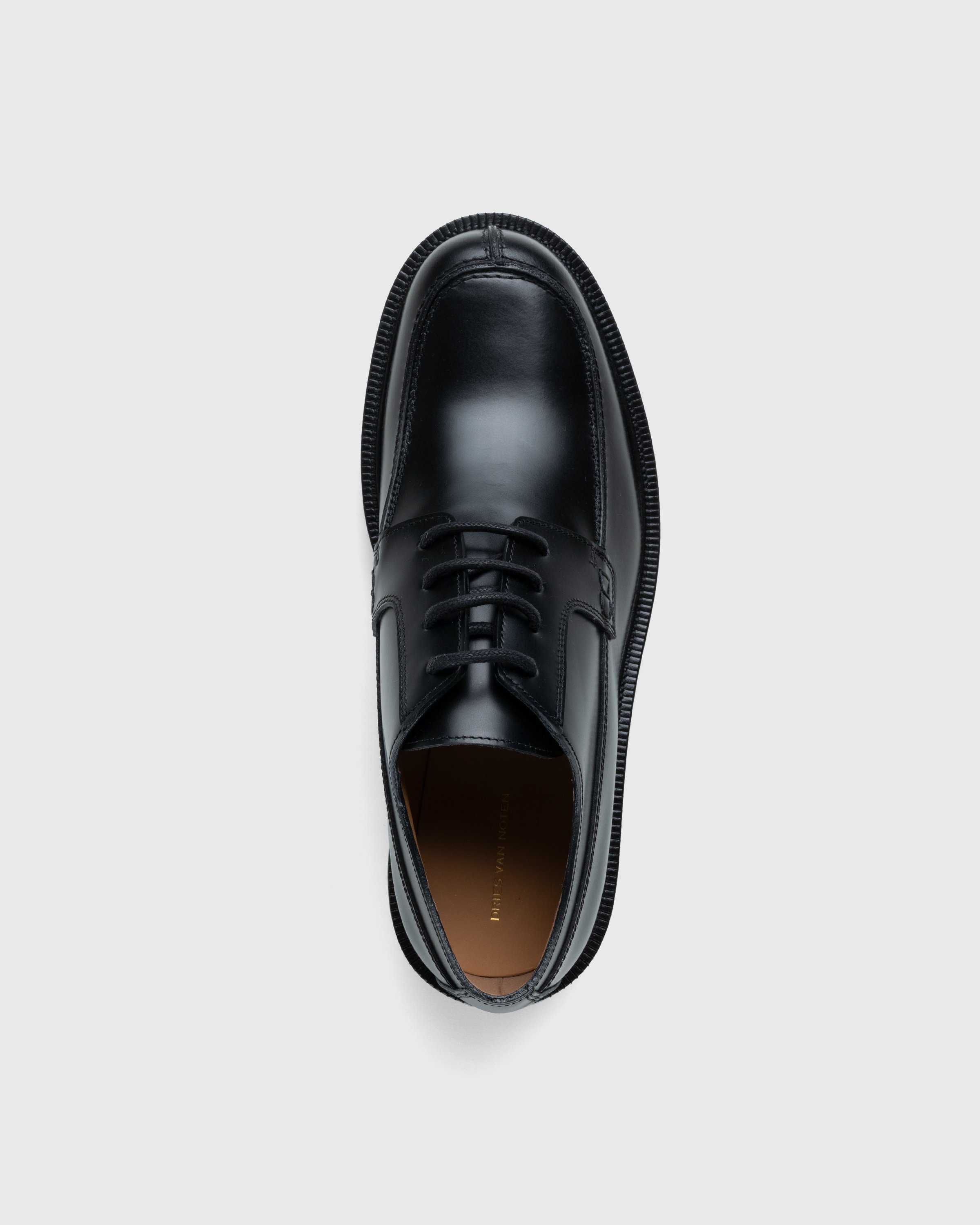 Dries van Noten - Patent Leather Derbies - Footwear - Black - Image 5