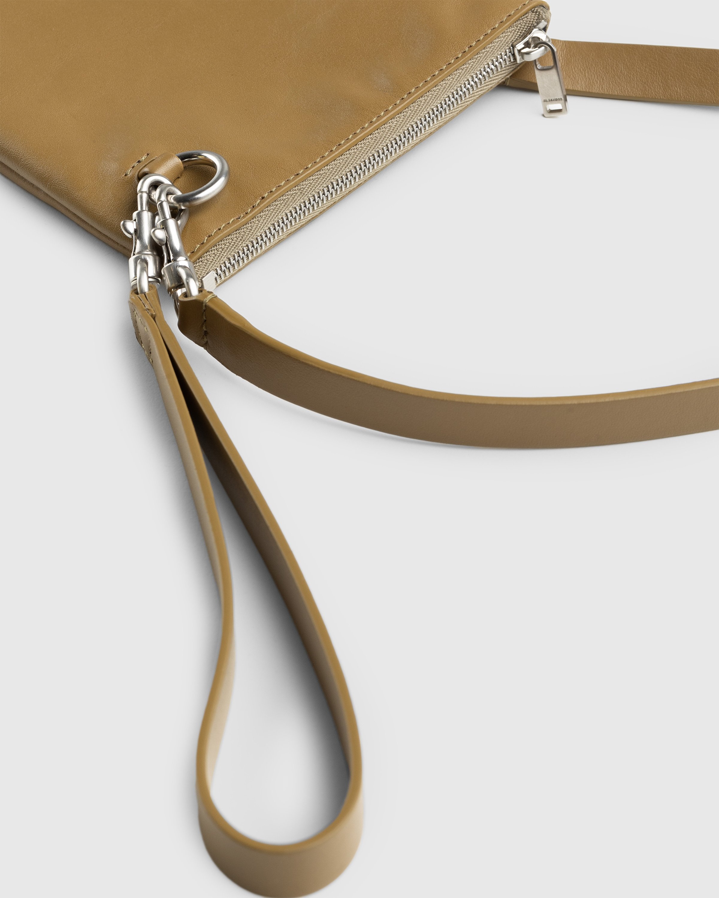 Jil Sander - Leather Pouch Necklace Brown - Accessories - Brown - Image 3