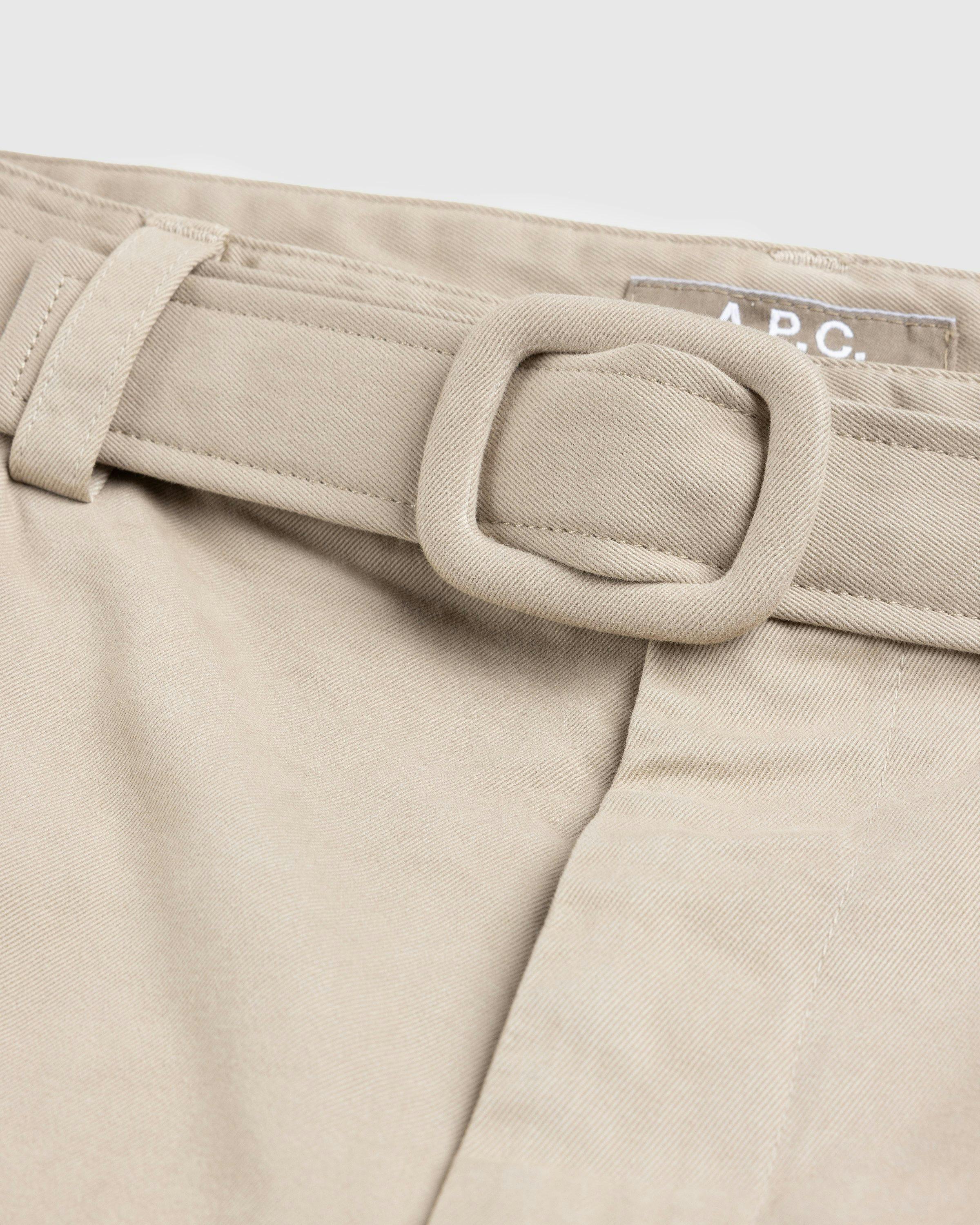 A.P.C. x Jean Touitou - Doc Chino Pants Beige - Clothing - Beige - Image 5