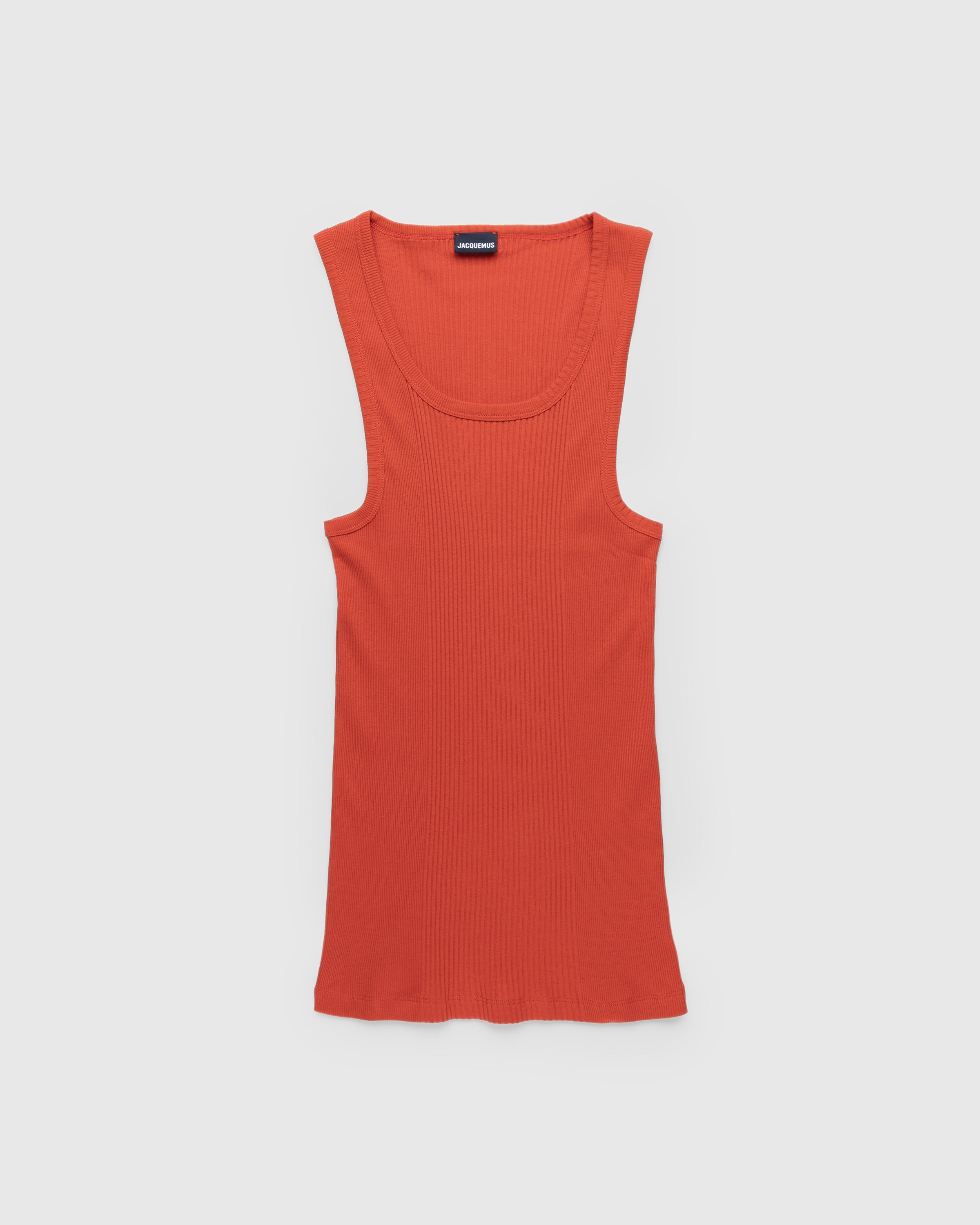 JACQUEMUS - Le Débardeur Caraco Red - Clothing - RED - Image 1