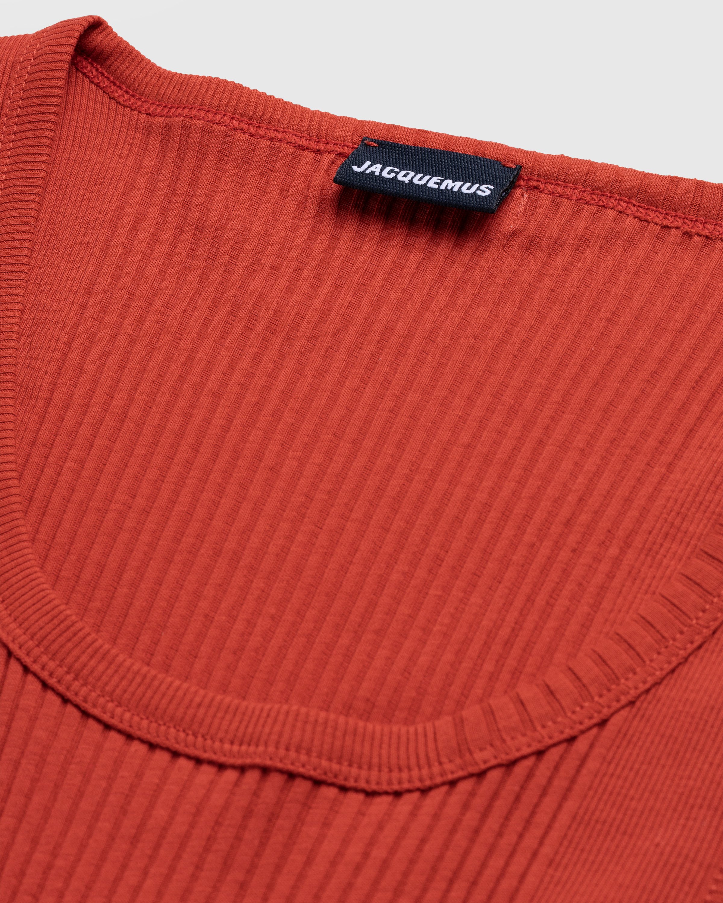 JACQUEMUS - Le Débardeur Caraco Red - Clothing - RED - Image 5