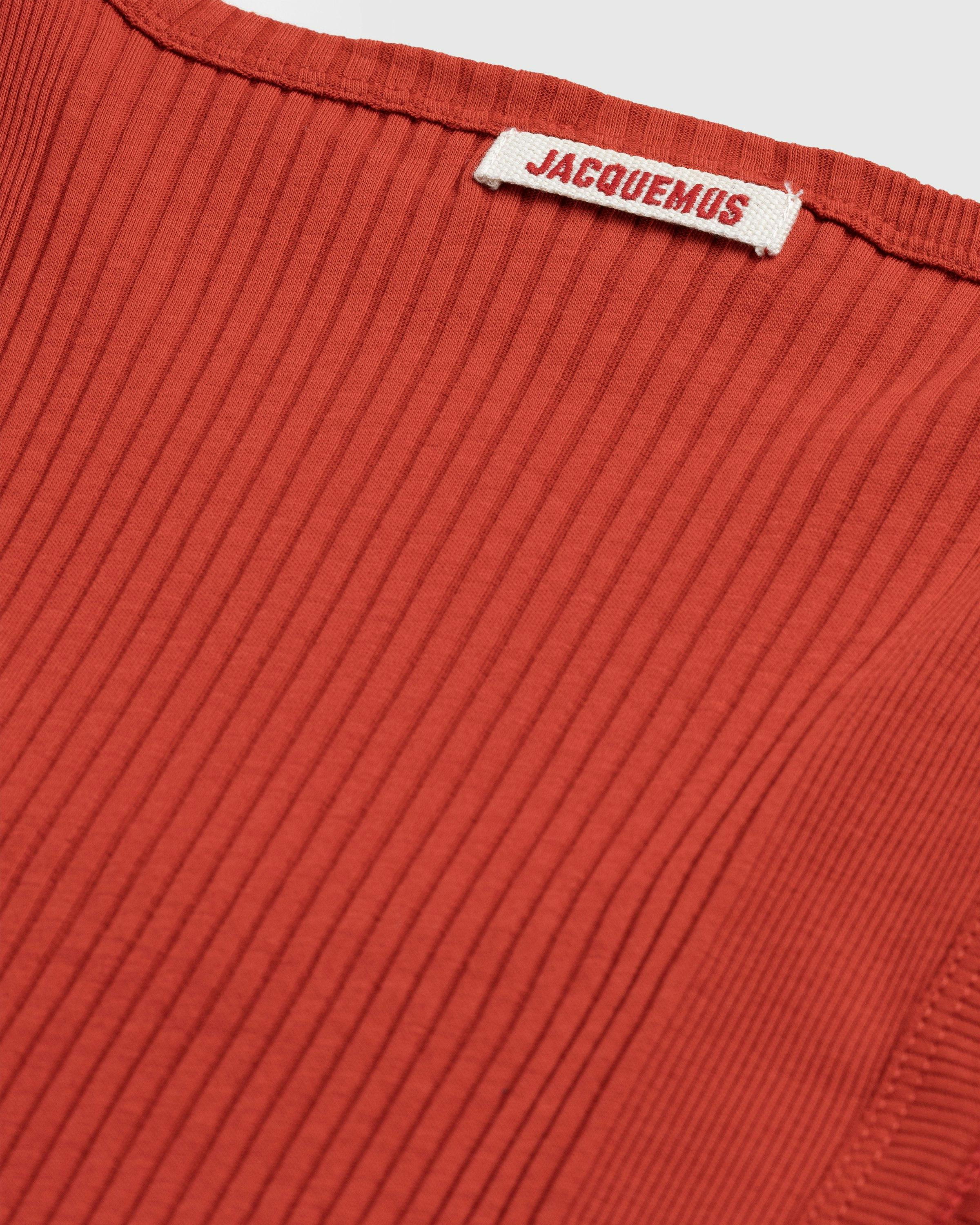 JACQUEMUS - Le Débardeur Caraco Red - Clothing - RED - Image 6