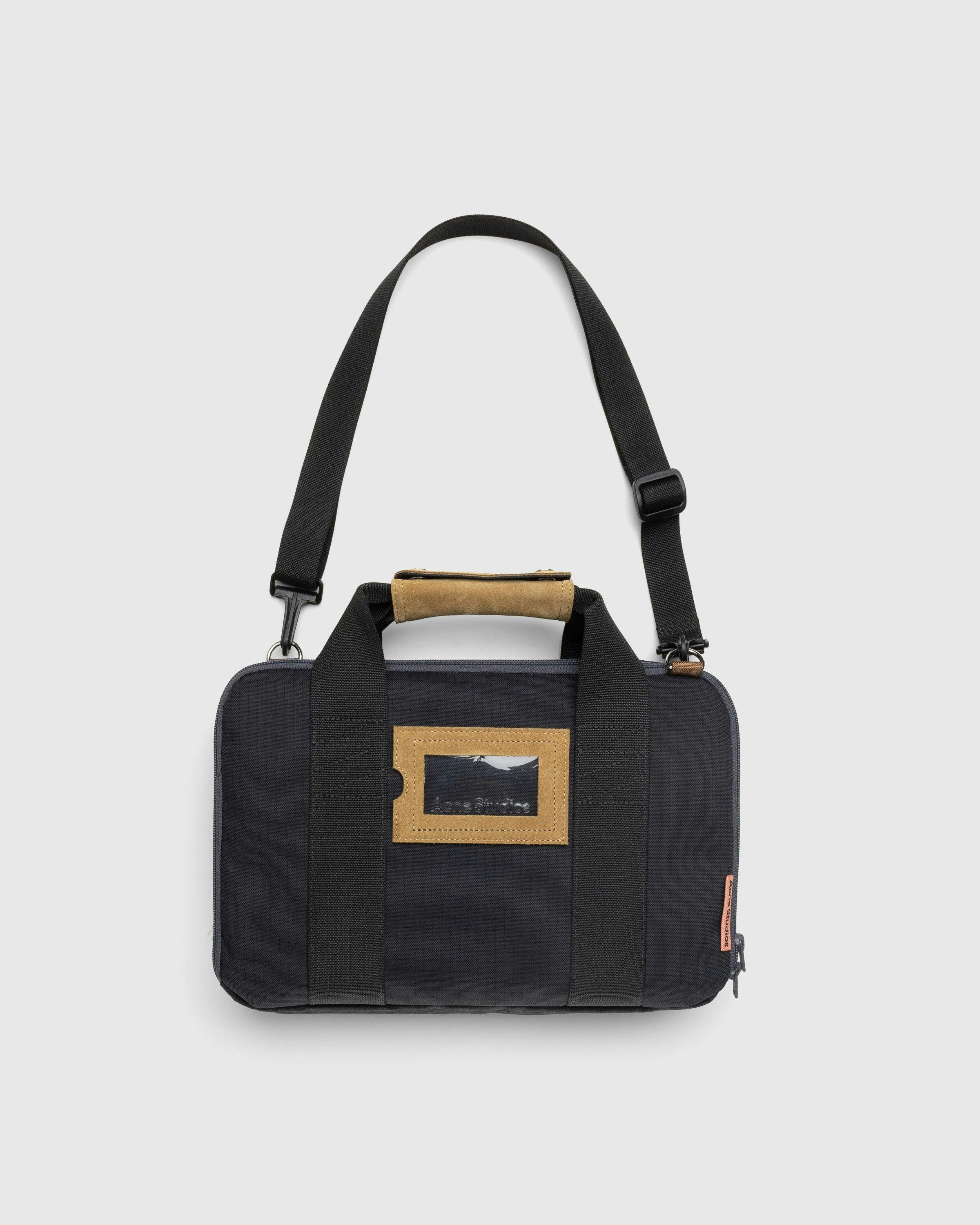 Acne Studios - Nylon Laptop Bag Black - Accessories - Black - Image 1