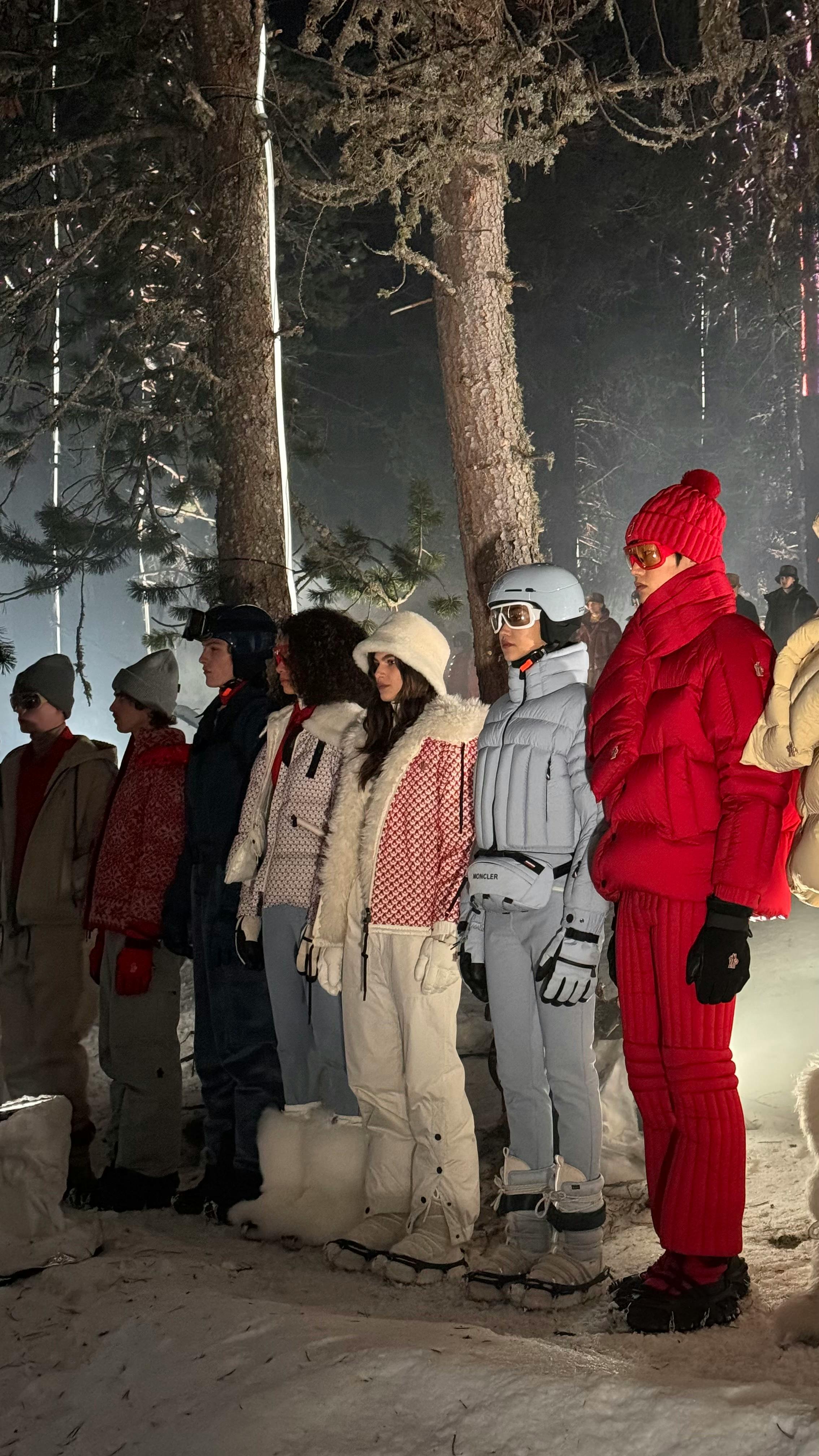 Moncler Grenoble FW24 Brought the Heat to St. Moritz (Anne Hathaway Too)