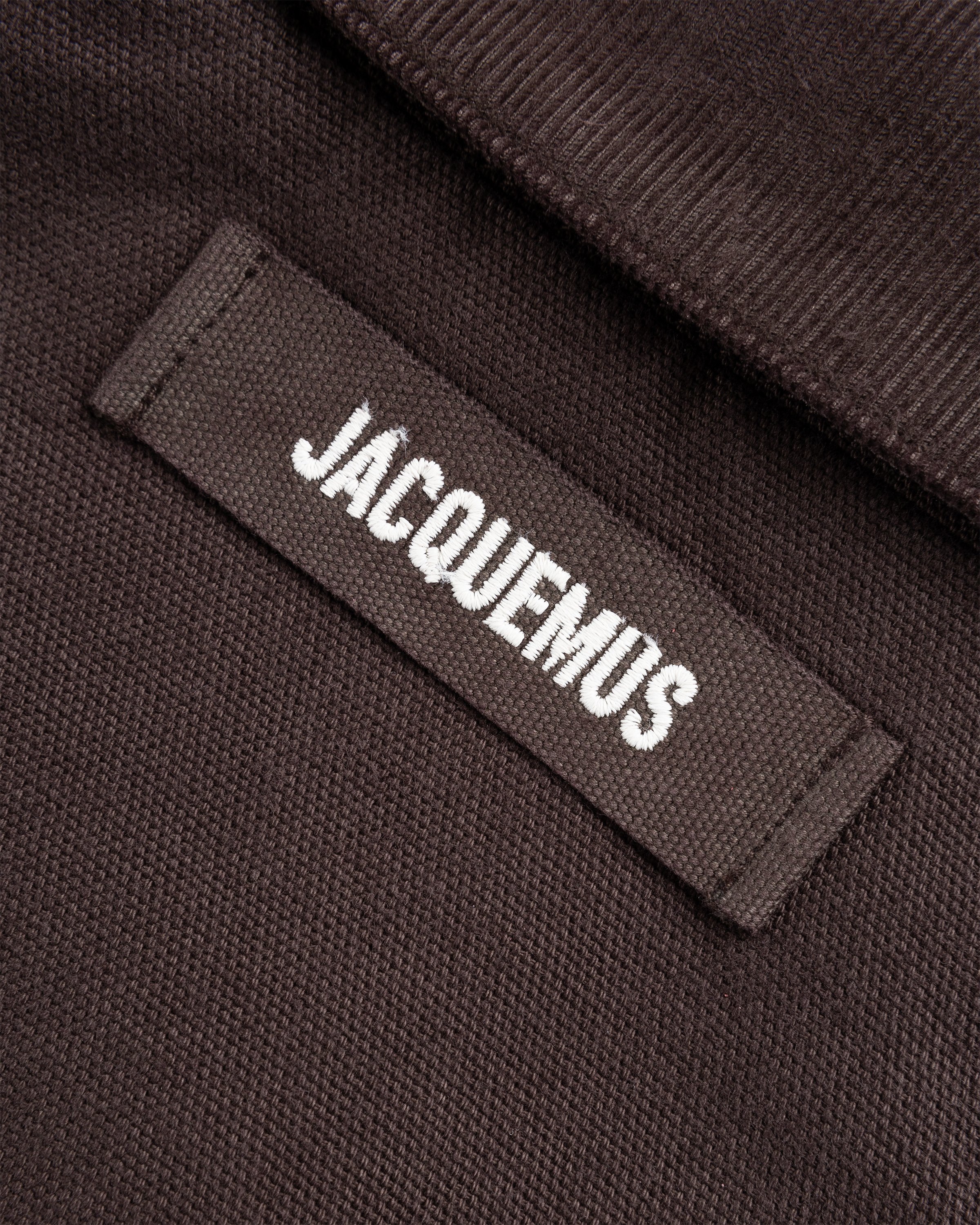 JACQUEMUS - Le Blouson Trivela Dark Brown - Clothing - Brown - Image 6