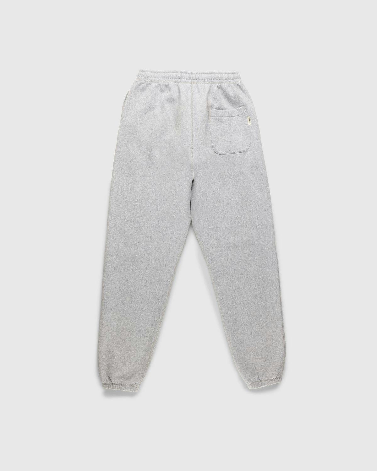 Highsnobiety - Logo Fleece Staples Pants Heather Grey - Clothing - Grey - Image 2