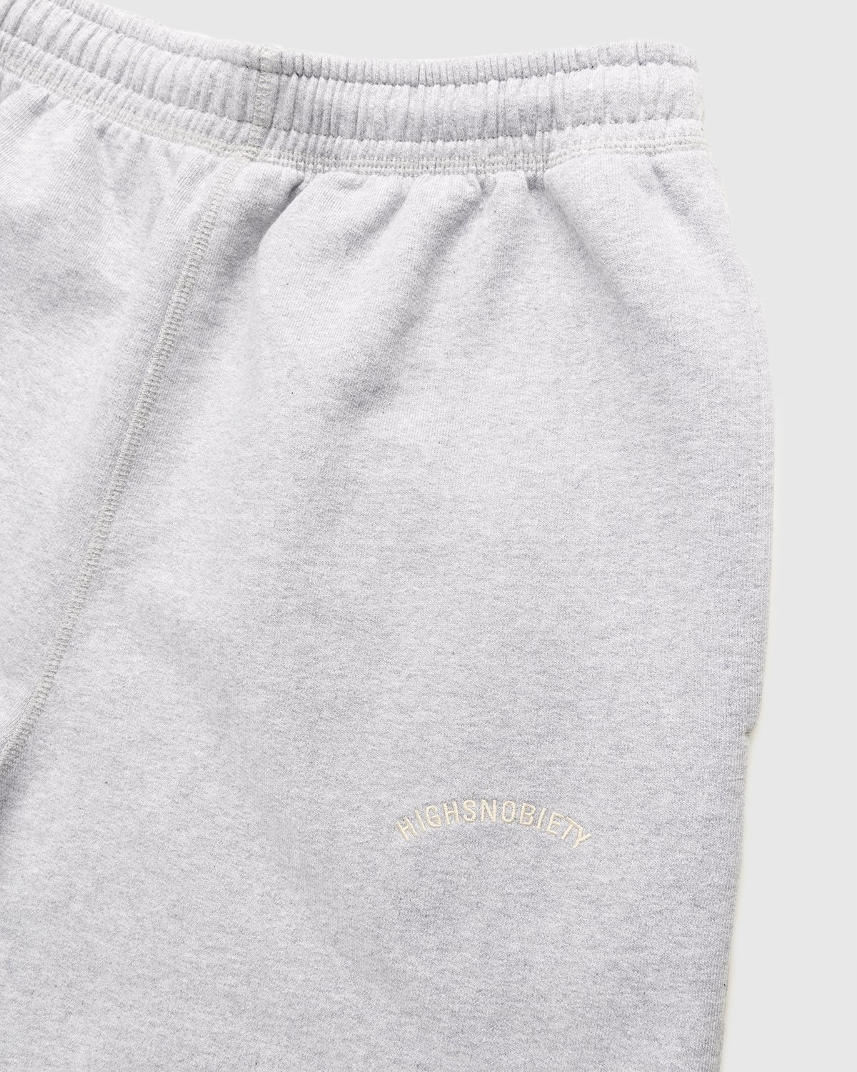 Highsnobiety - Logo Fleece Staples Pants Heather Grey - Clothing - Grey - Image 3