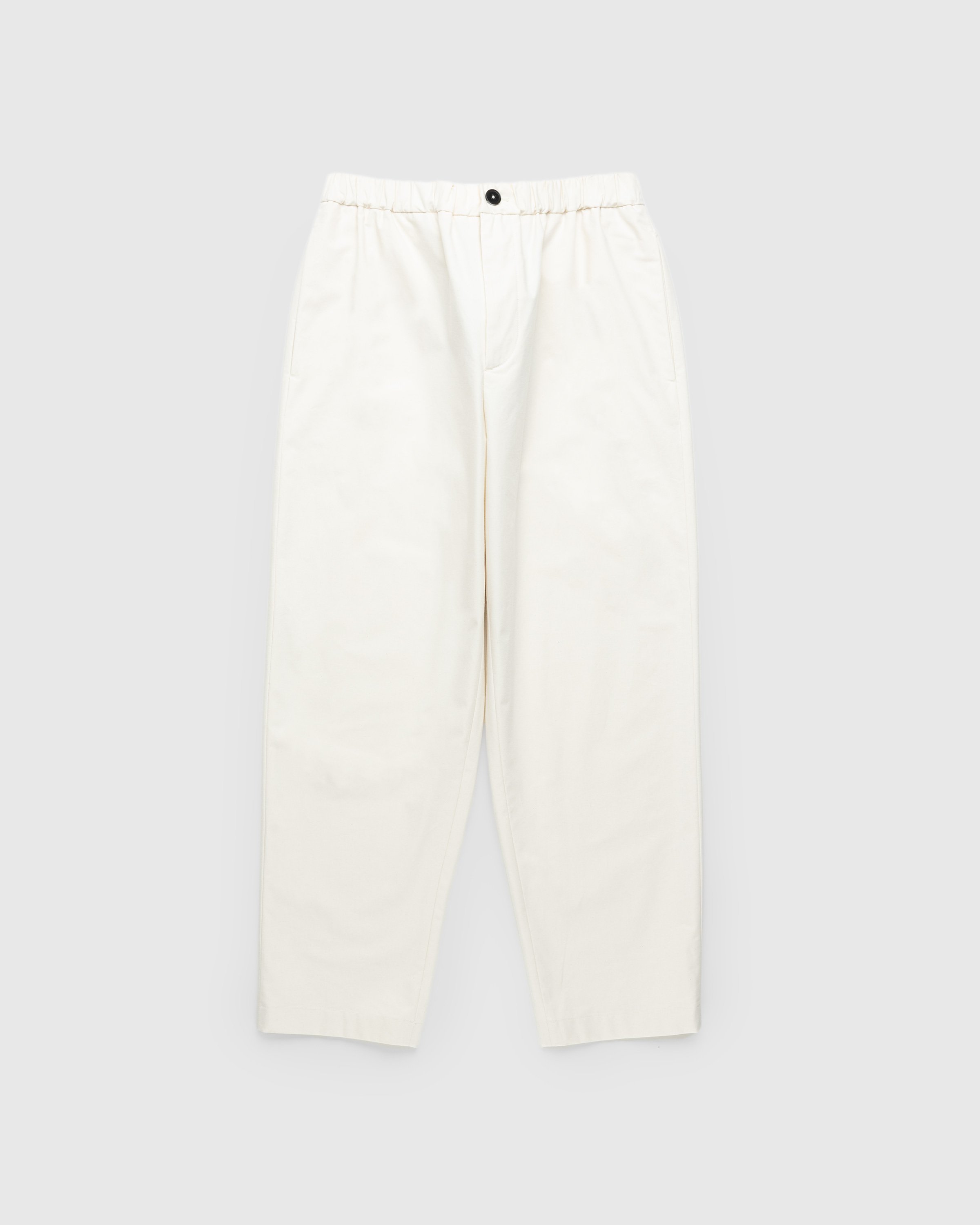 Jil Sander - Cropped Straight Leg Trousers Beige - Clothing - Beige - Image 1