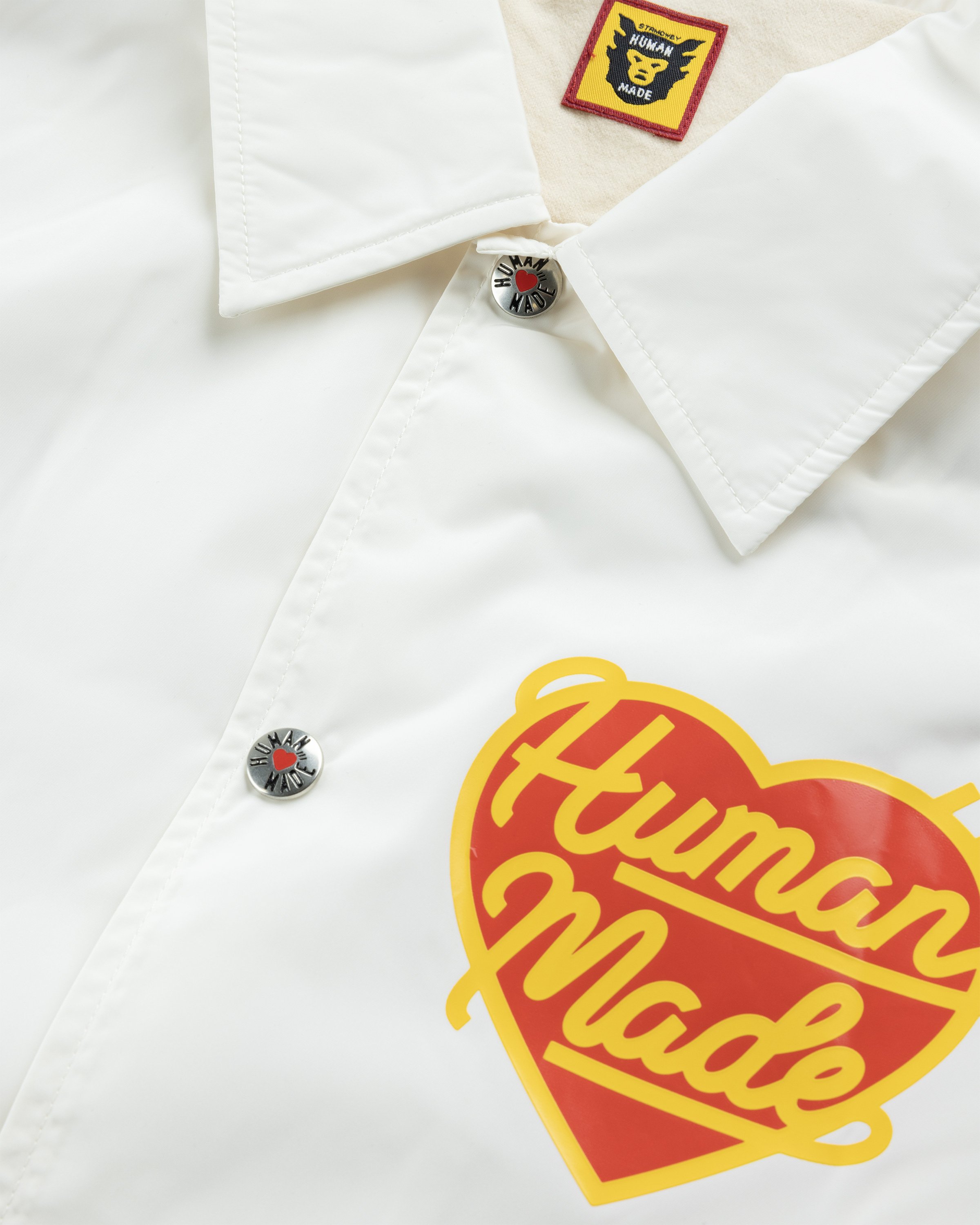 Human Made - Coach Jacket White - Clothing - White - Image 8
