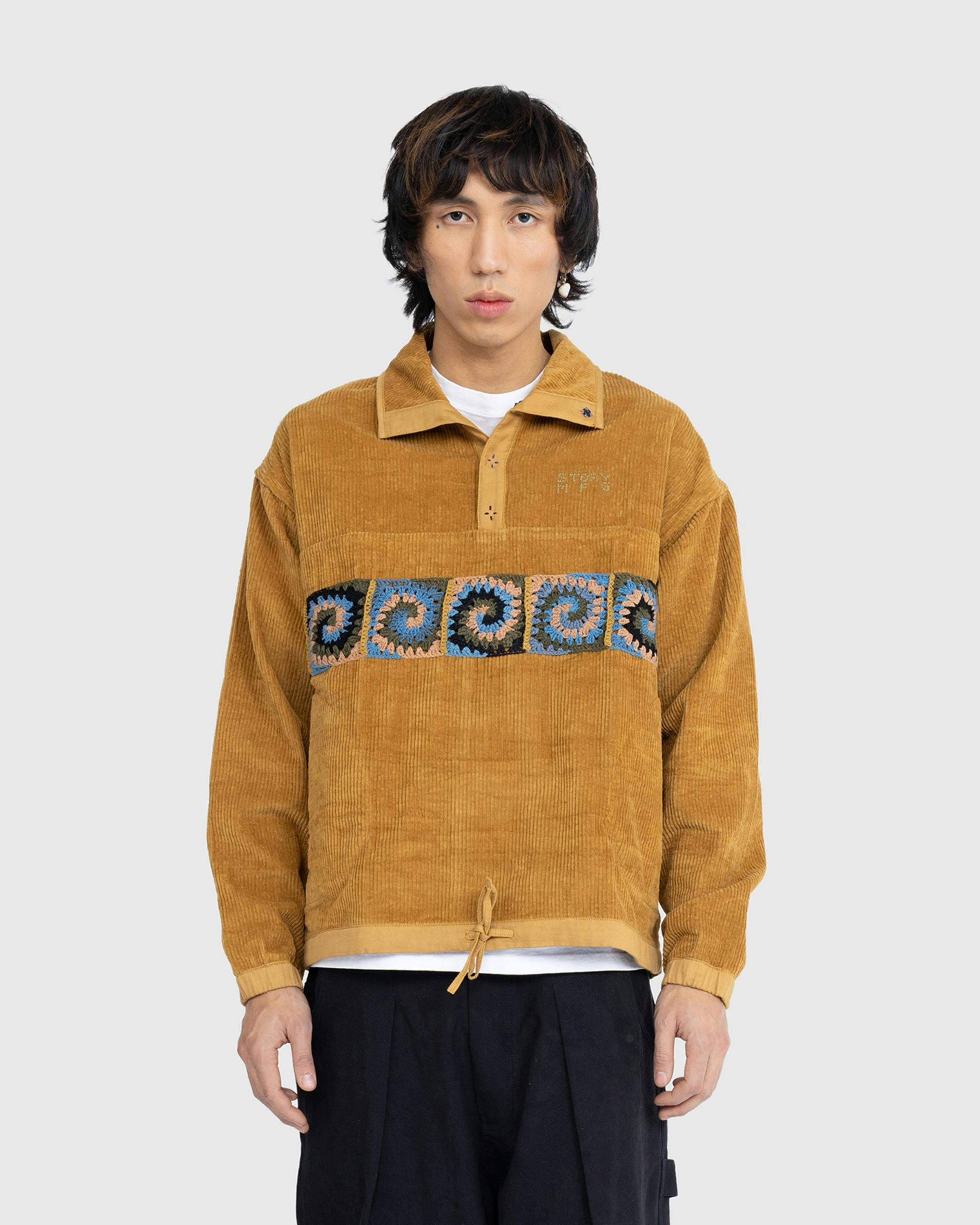 Story mfg. - Polite Pullover Ochre - Hoodies - undefined - Image 2