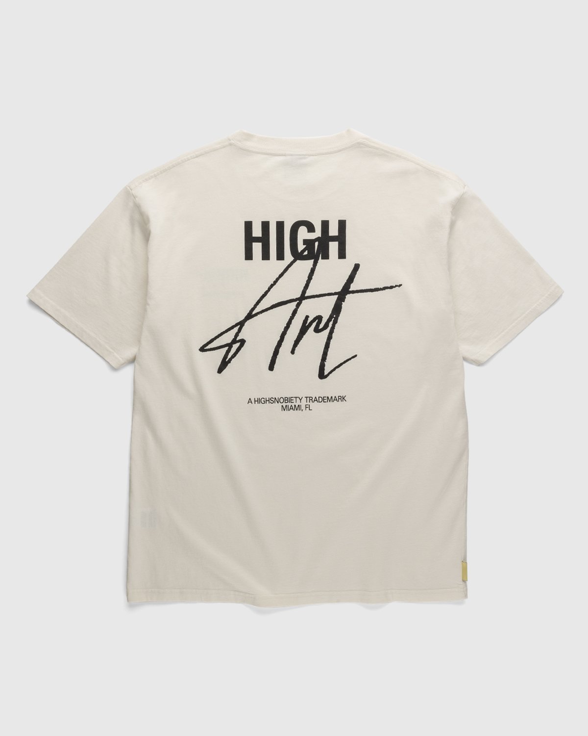 Highsnobiety - HIGHArt T-Shirt White - Clothing - White - Image 1