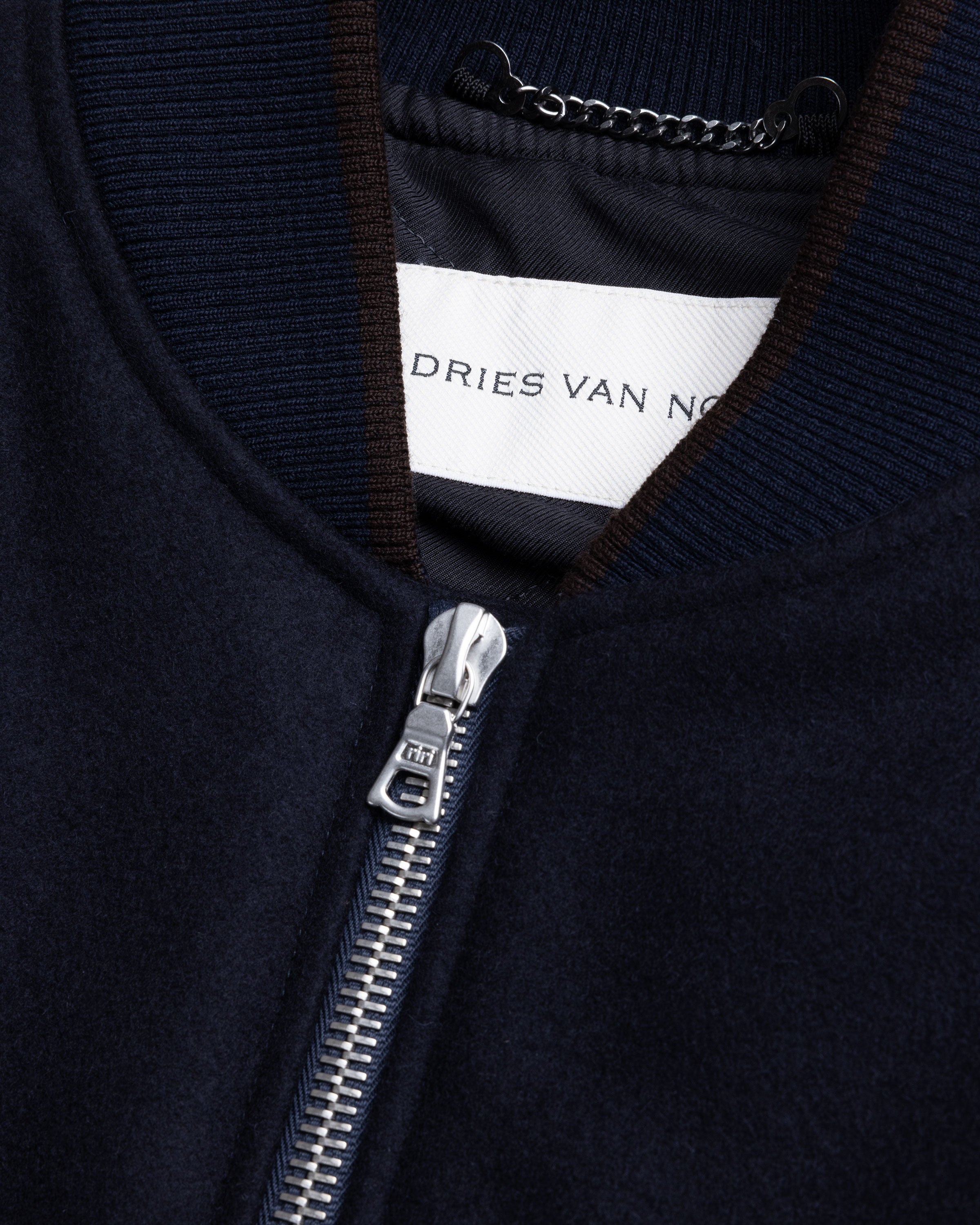 Dries van Noten - Verso Tris Jacket Navy - Clothing - Blue - Image 6