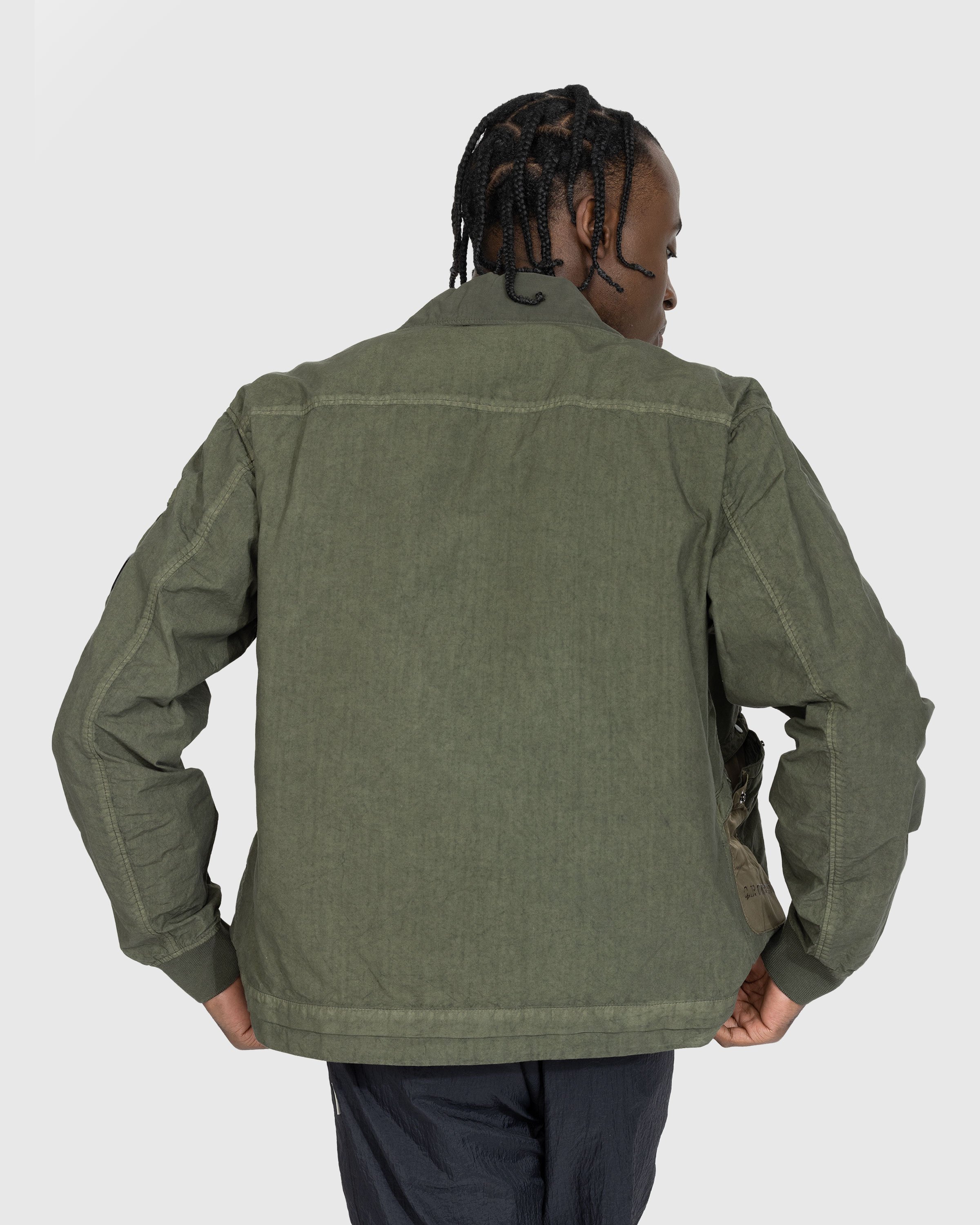 C.P. Company - Ba-Tic Light Jacket Bronze Green - Clothing - Green - Image 3