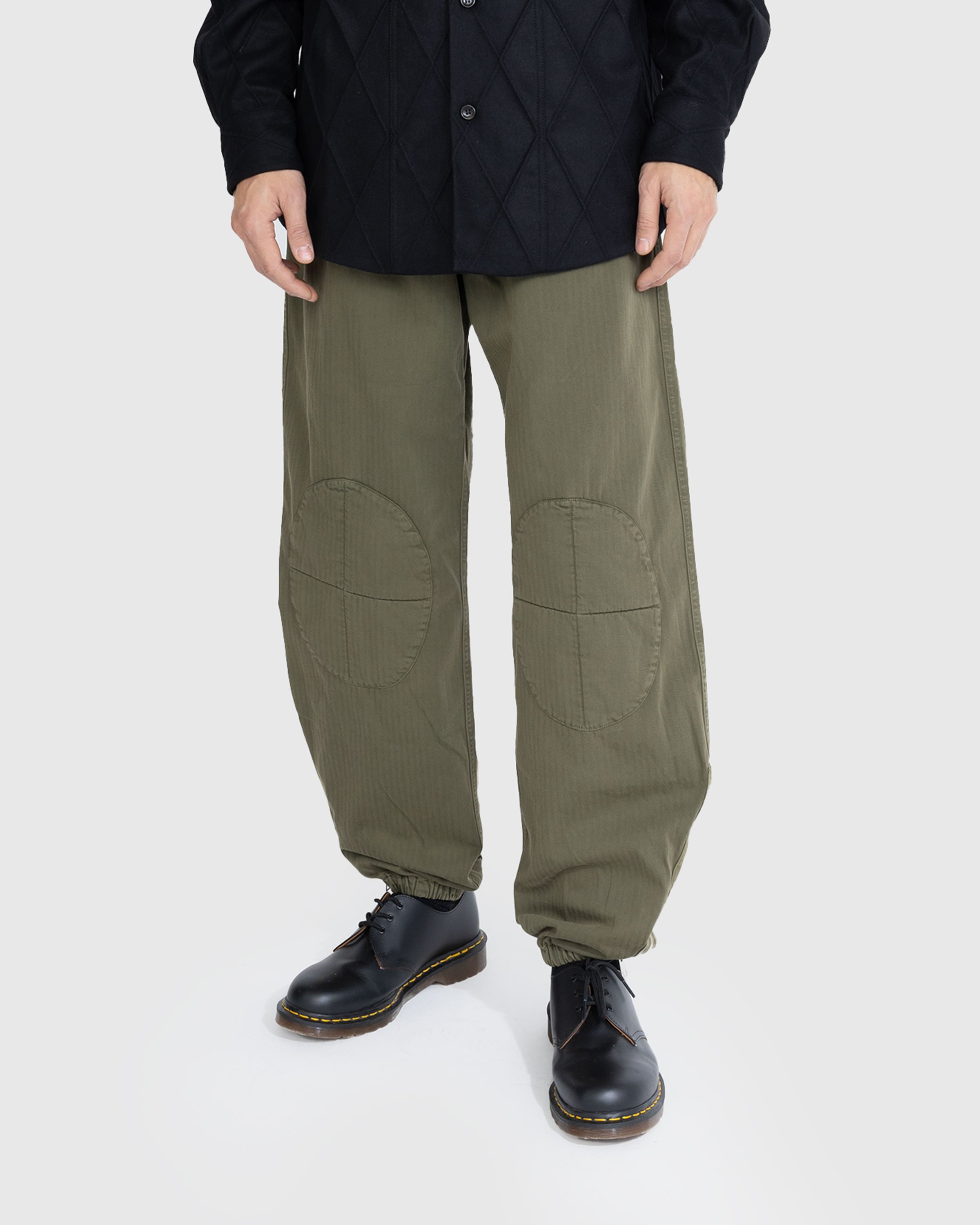Winnie New York - CARGO RELAXED PANTS OLIVE - Clothing - Green - Image 2