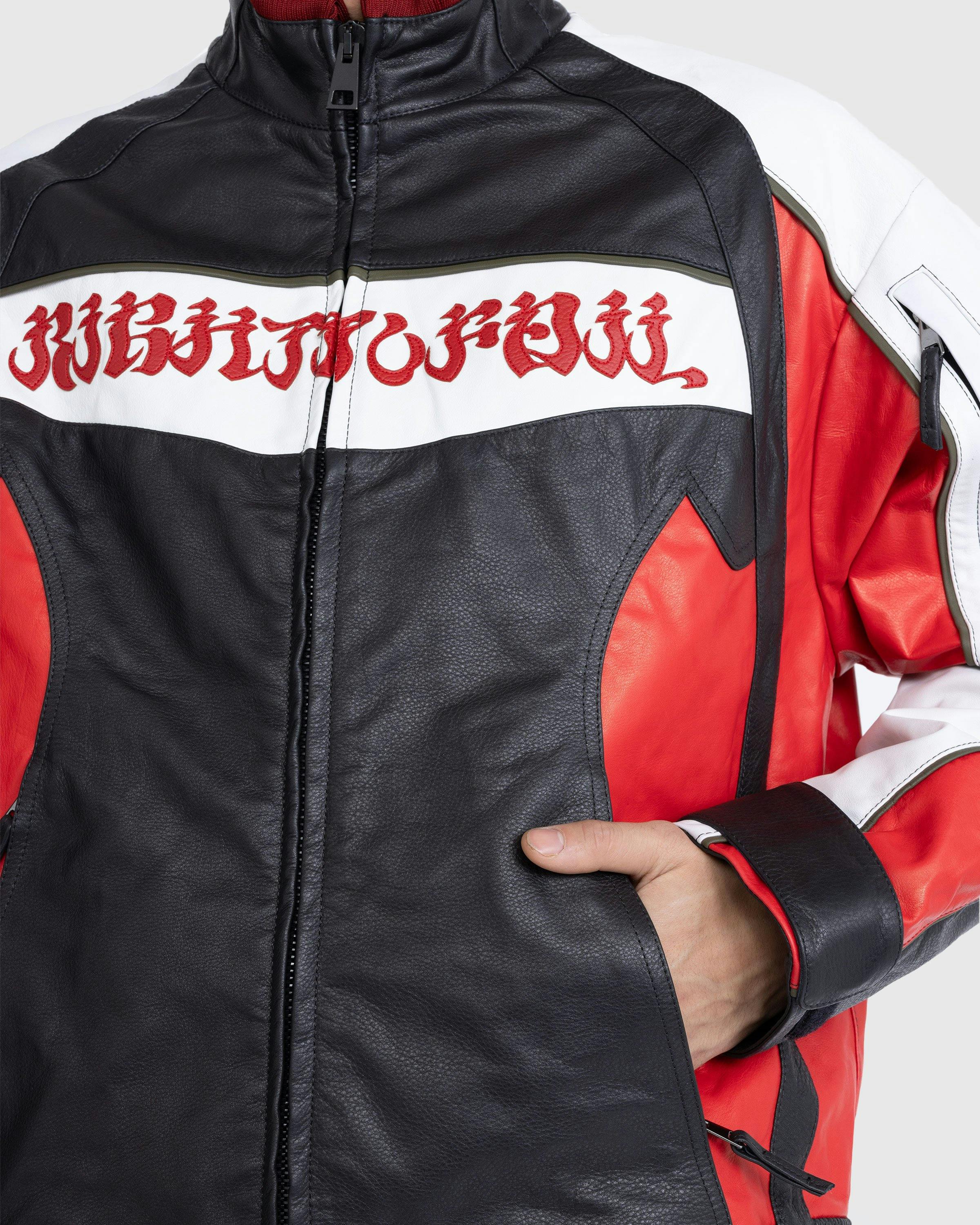 KUSIKOHC - RIDER LEATHER JACKETS - Leather Jackets - RED - Image 5