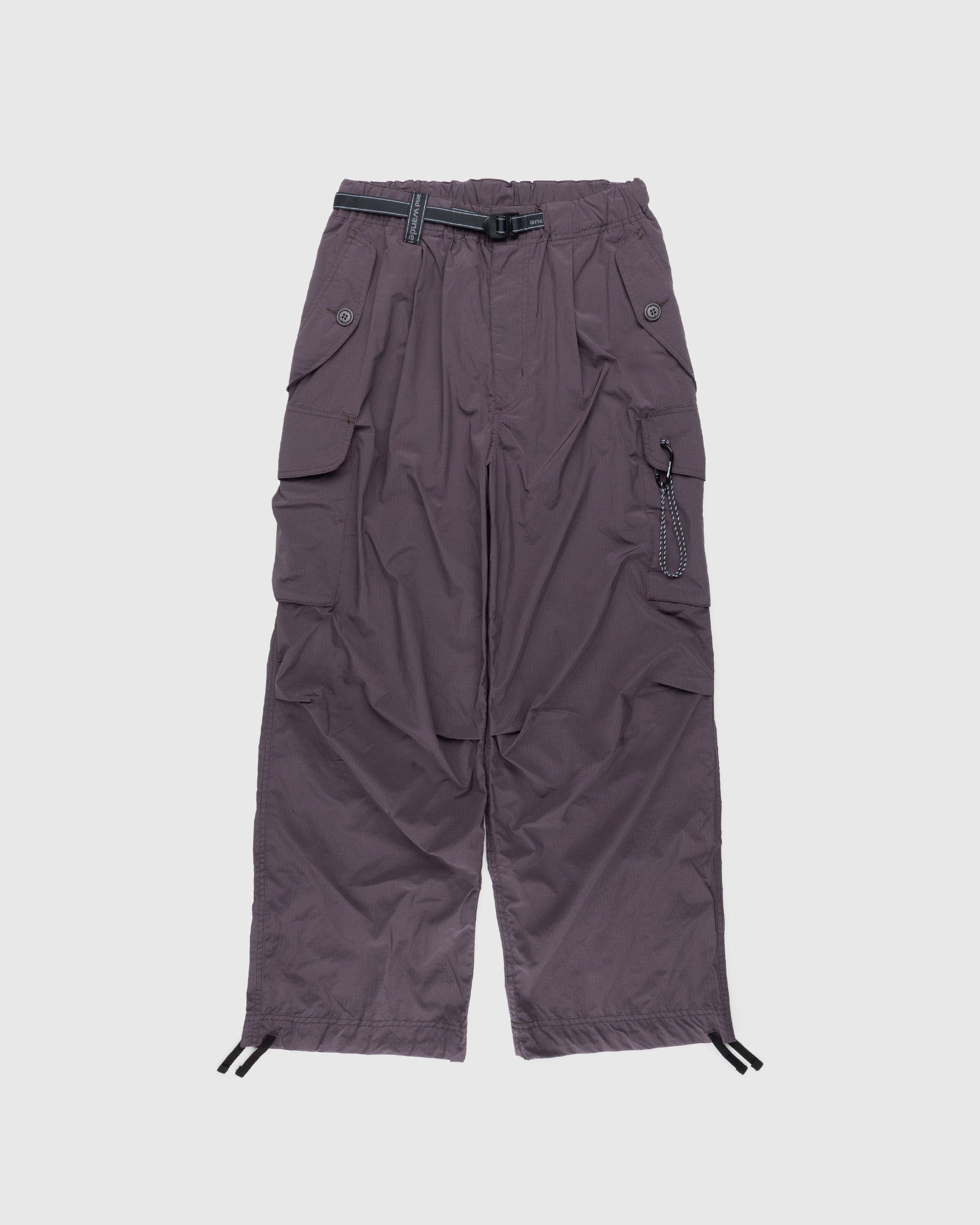 And Wander - Oversized Cargo Pants Brown - Clothing - Brown - Image 1