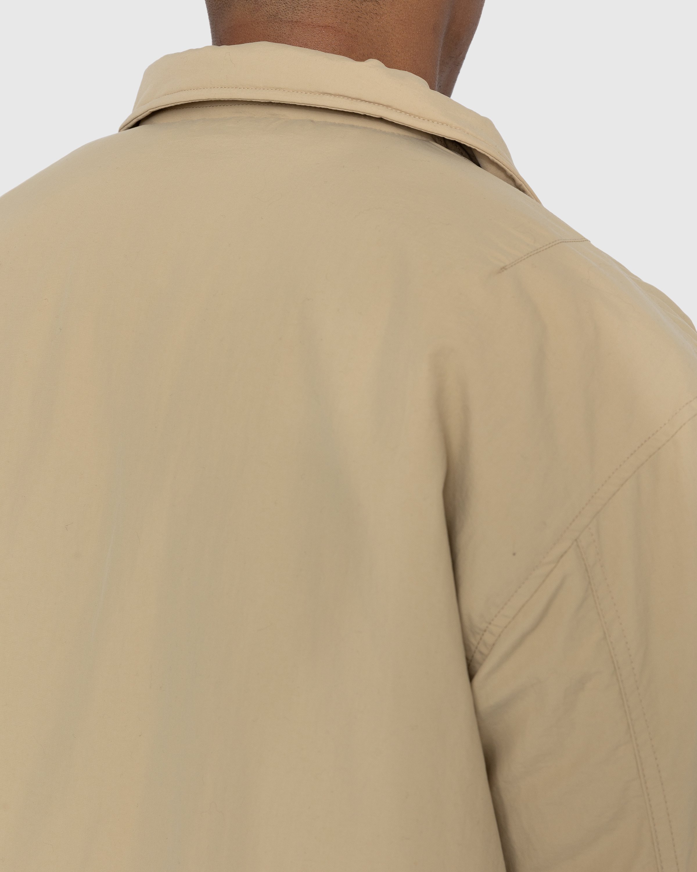 Highsnobiety - Insulated Coach Jacket Beige - Clothing - Beige - Image 7