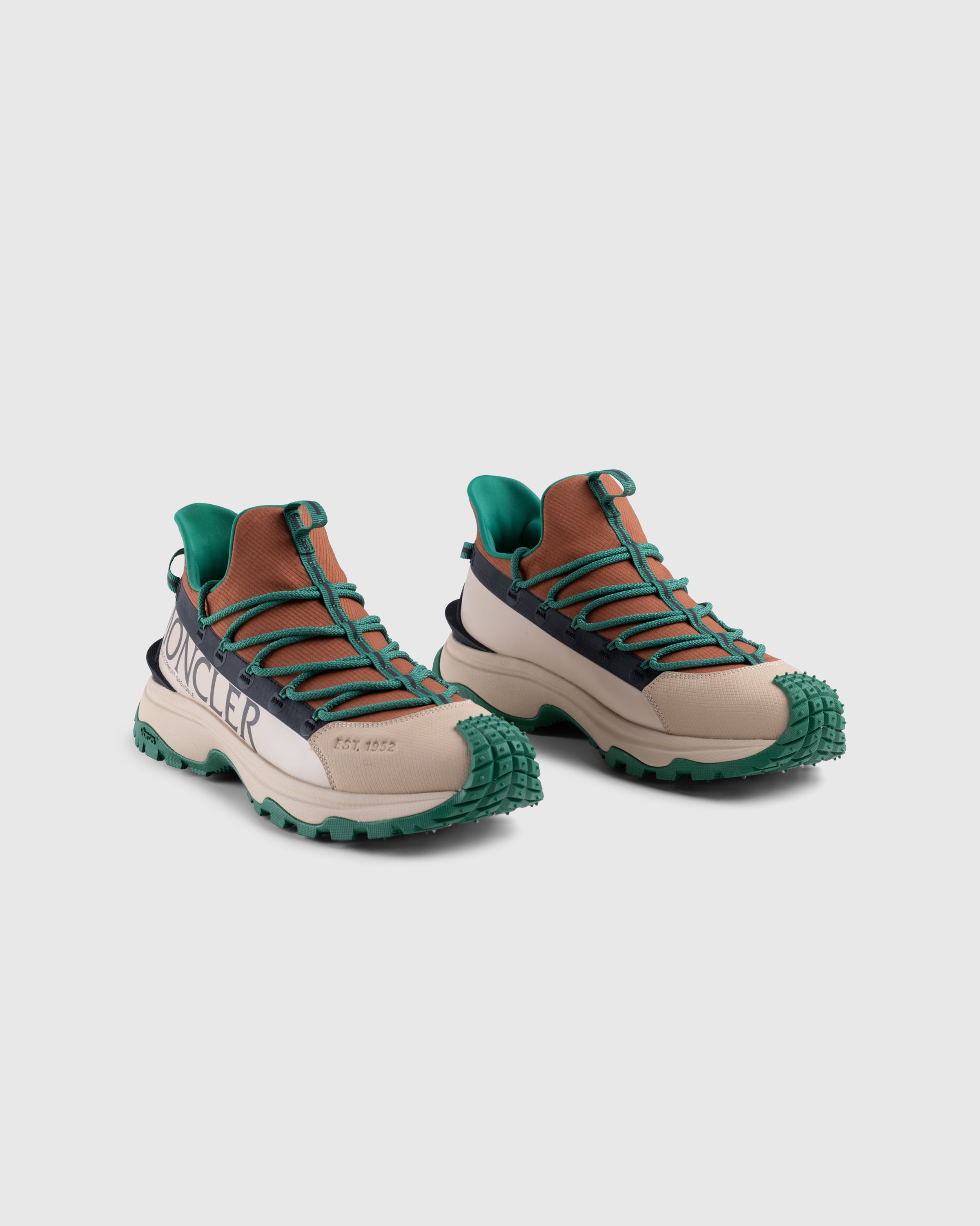 Moncler - Trailgrip Lite 2 Sneakers Brown/Green - Footwear - Orange - Image 3