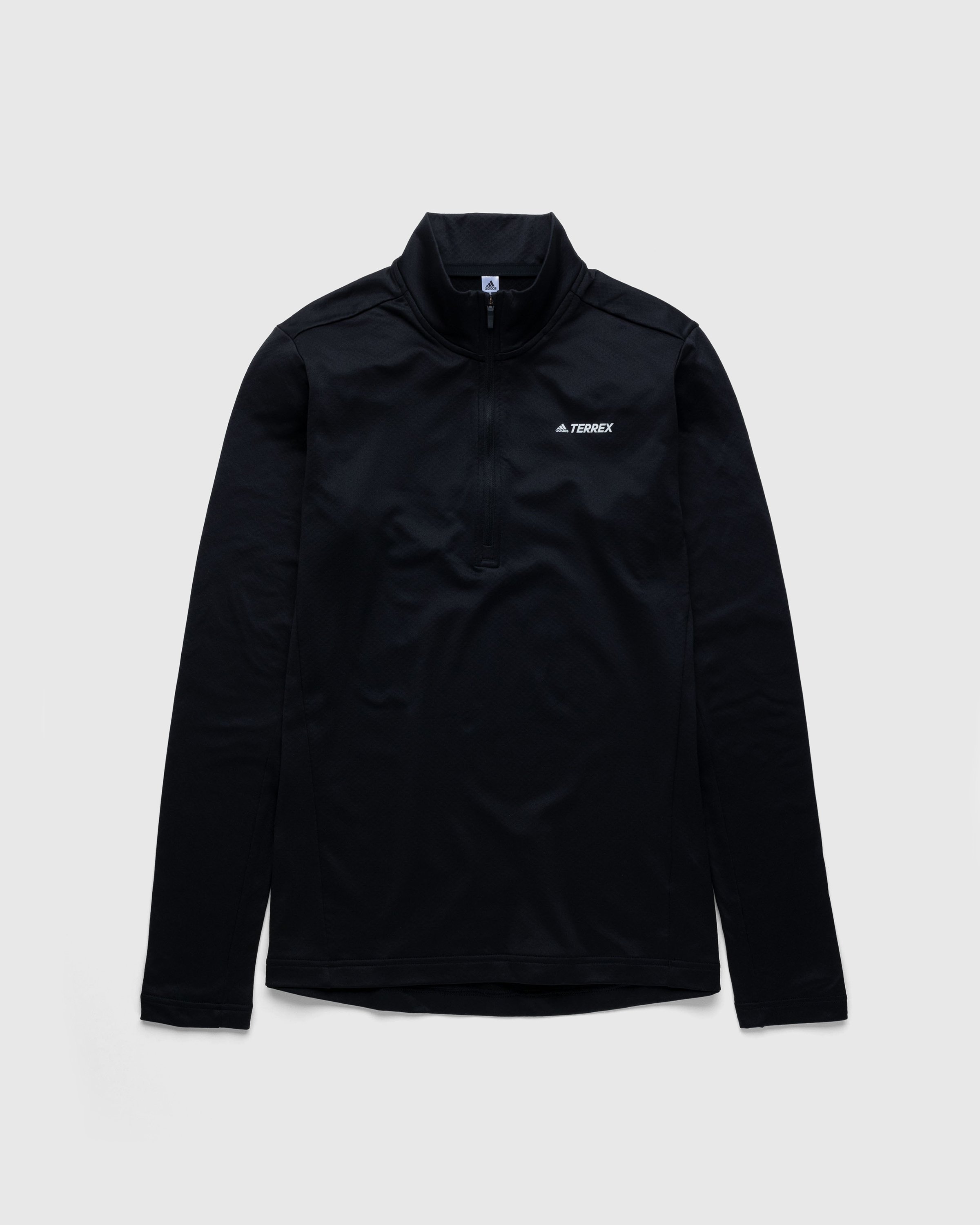 Adidas - Multi Half-Zip Longsleeve Black - Clothing - Black - Image 1
