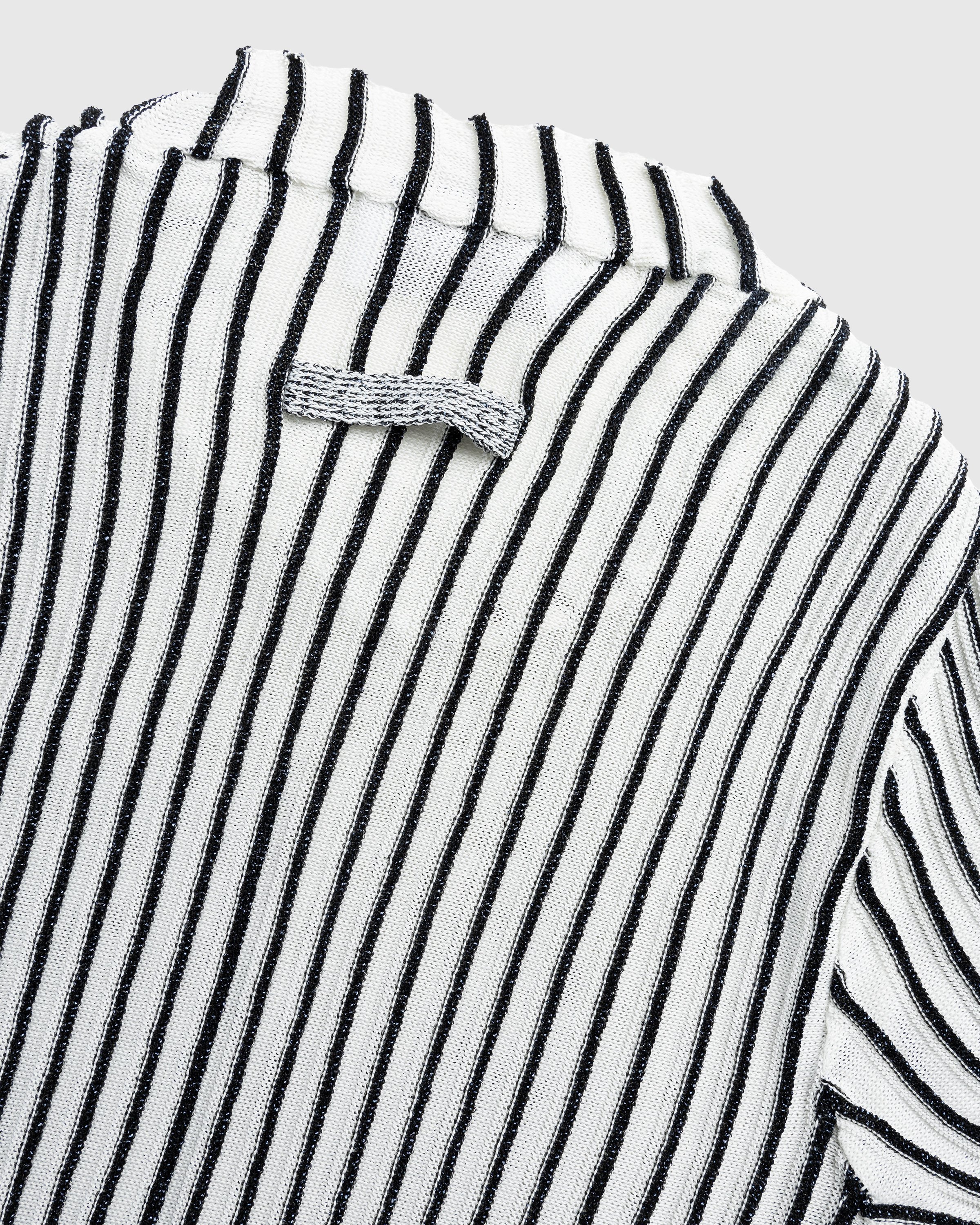Jean Paul Gaultier - Short Sleeves Trompe L'Œil Long Dress White - Clothing - White - Image 6