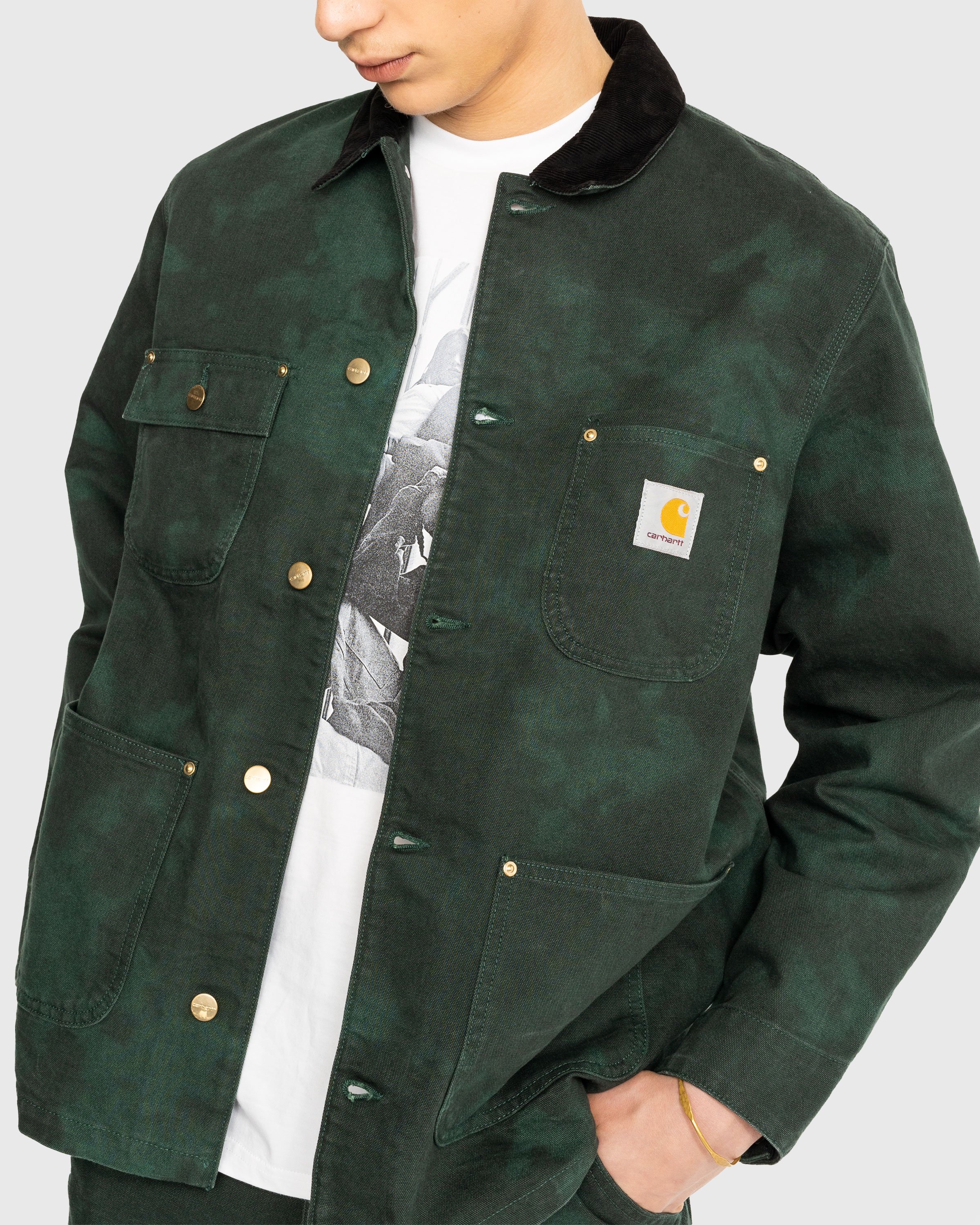 Carhartt WIP - OG Chore Chromo Coat Treehouse Green - Clothing - Green - Image 5