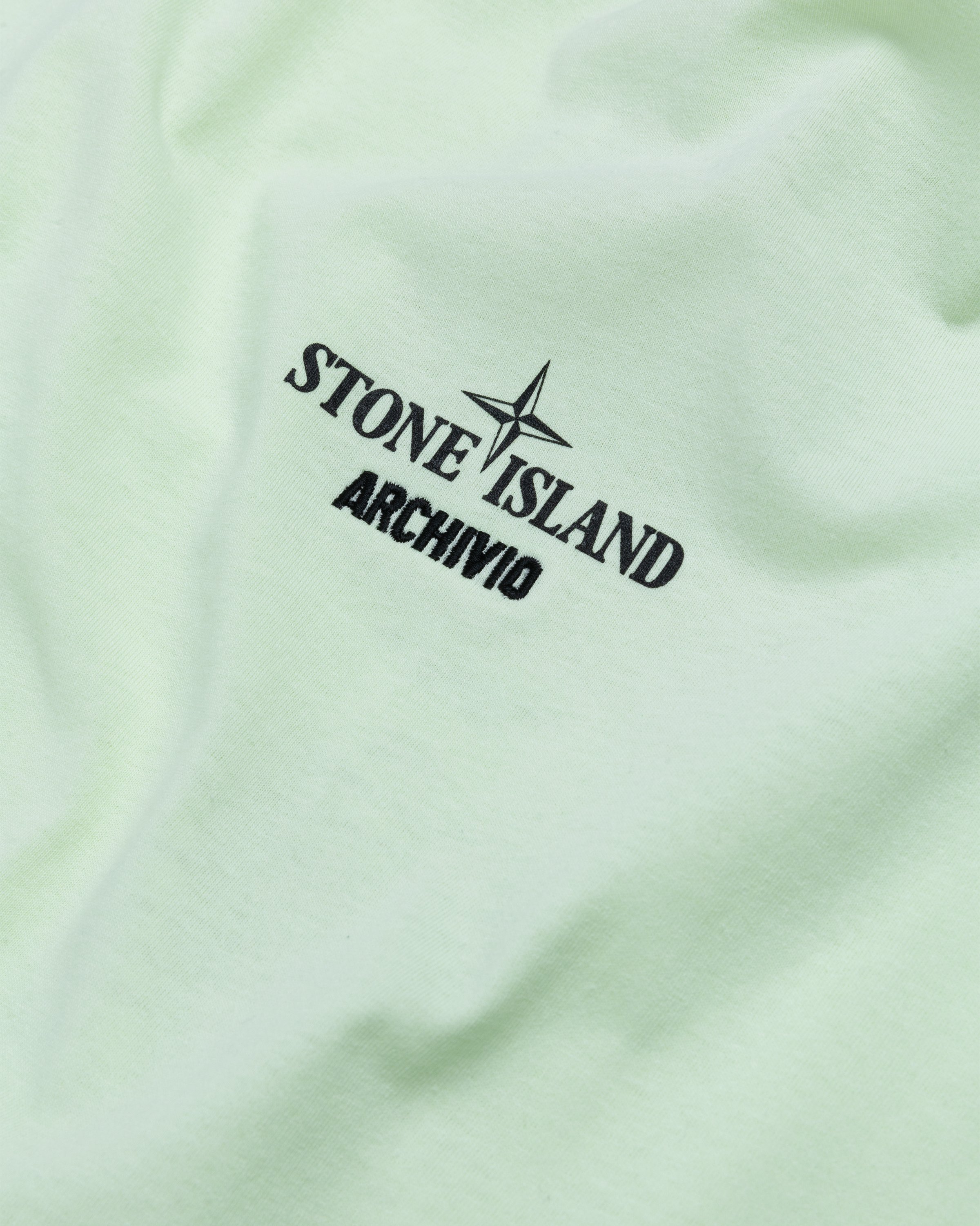 Stone Island - T-Shirt Green 2NS91 - Clothing - Green - Image 4