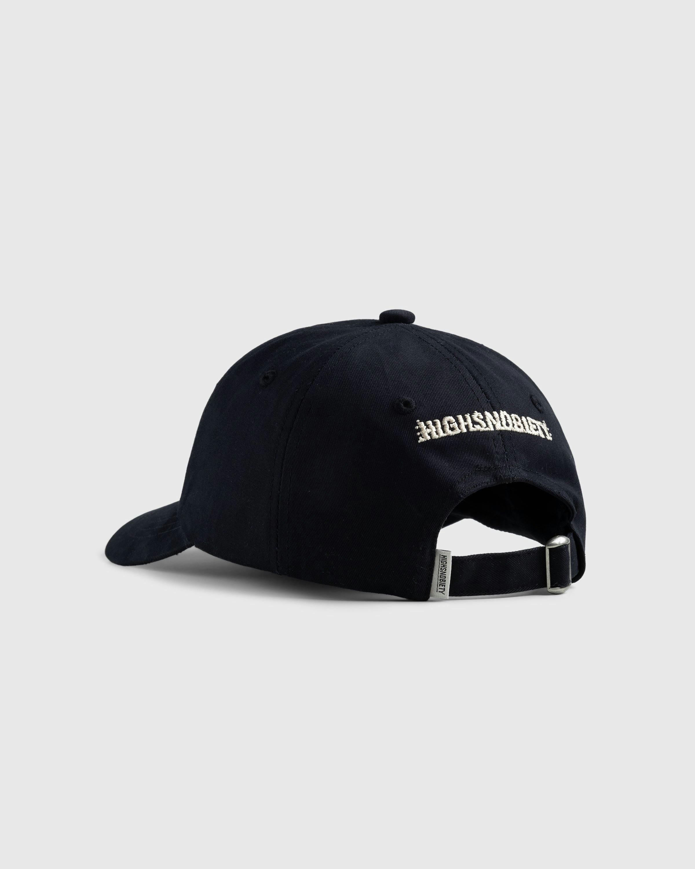 NTS x Highsnobiety - Logo Patch Cap Black - Accessories - Black - Image 3