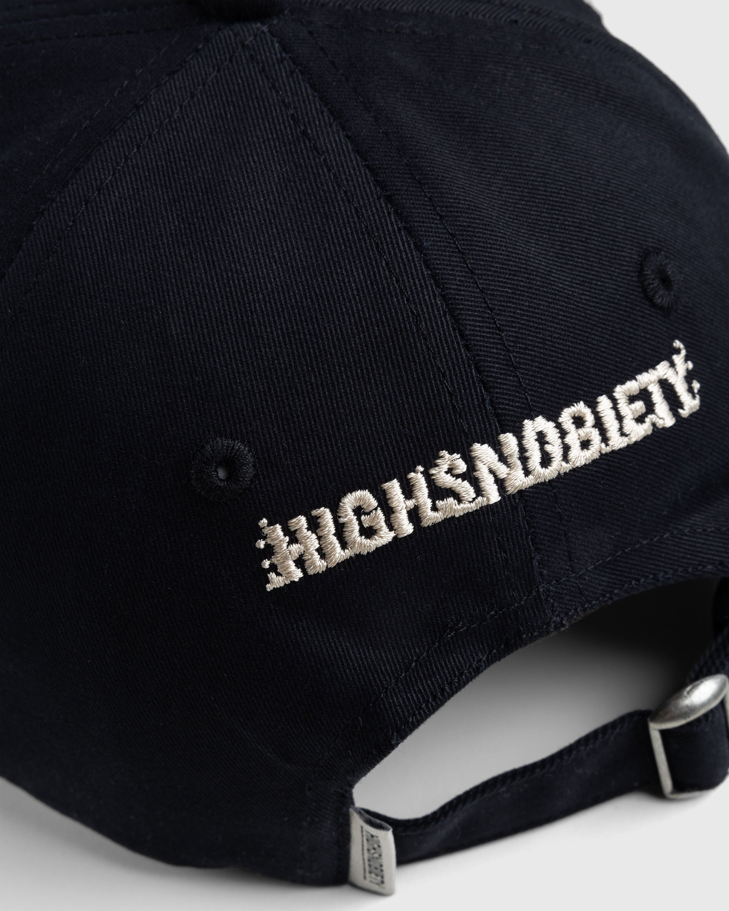 NTS x Highsnobiety - Logo Patch Cap Black - Accessories - Black - Image 7
