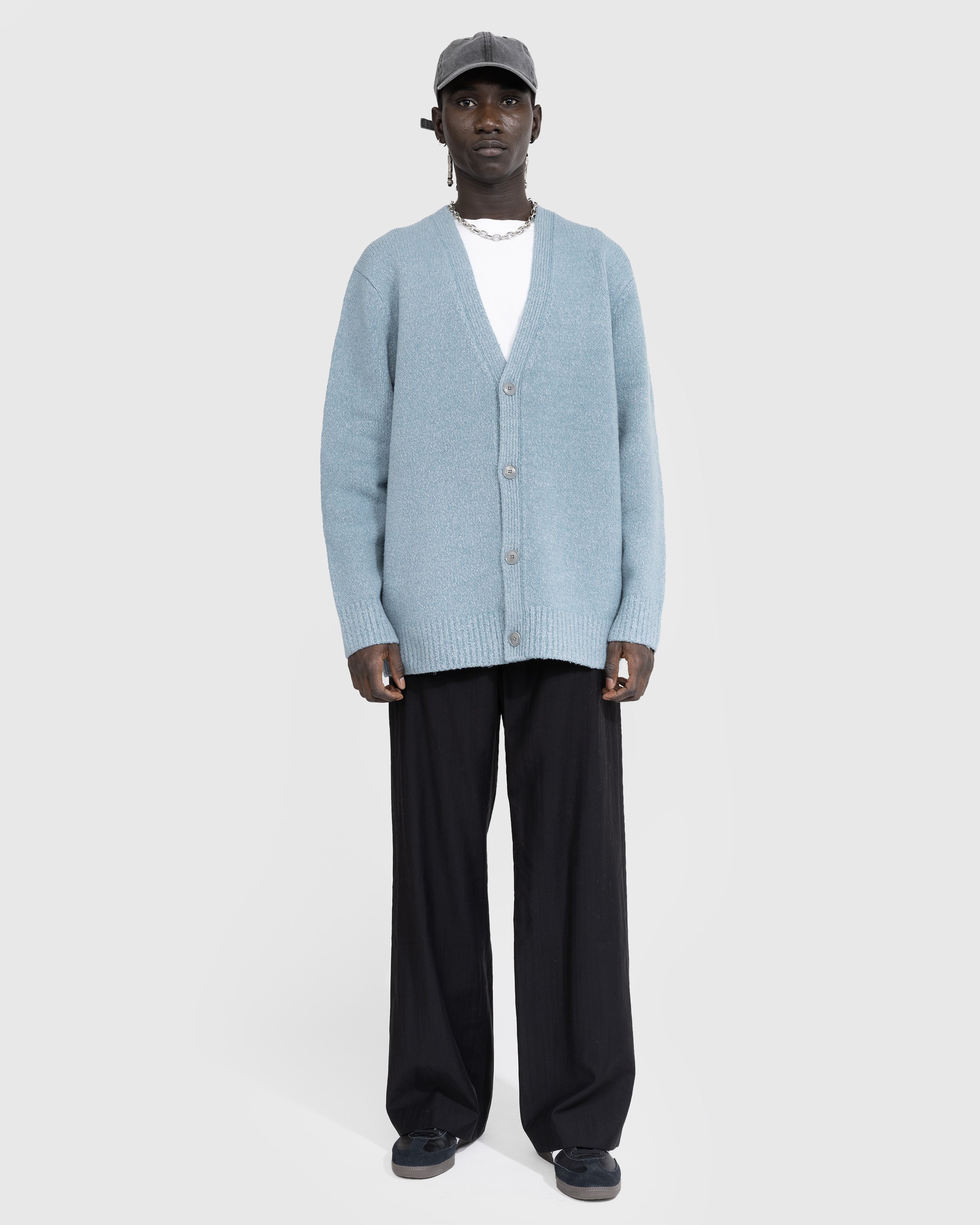 Acne Studios - FN-MN-KNIT000440 - Clothing - Blue - Image 3