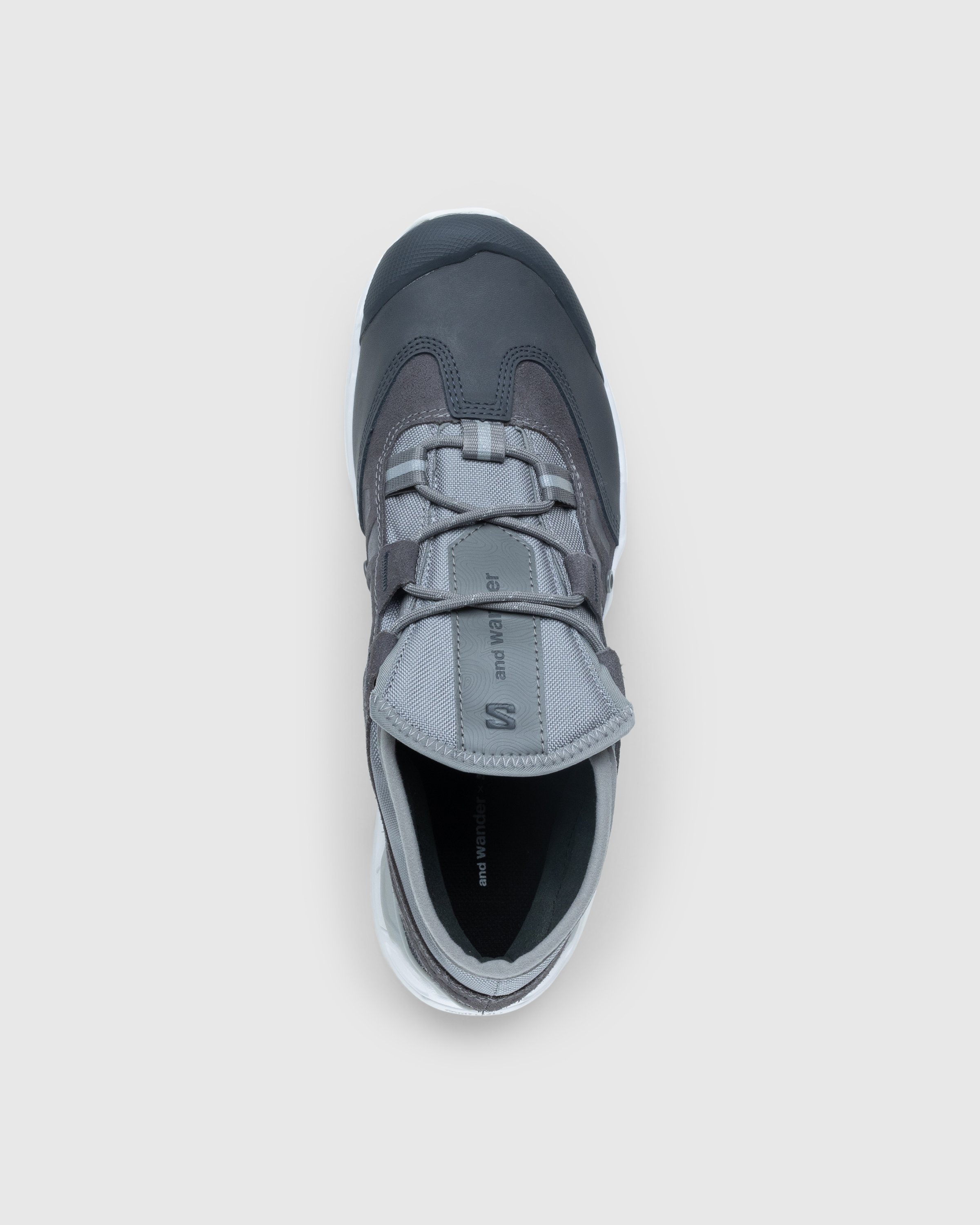 Salomon x And Wander - Jungle Ultra Low Grey - Footwear - Grey - Image 5