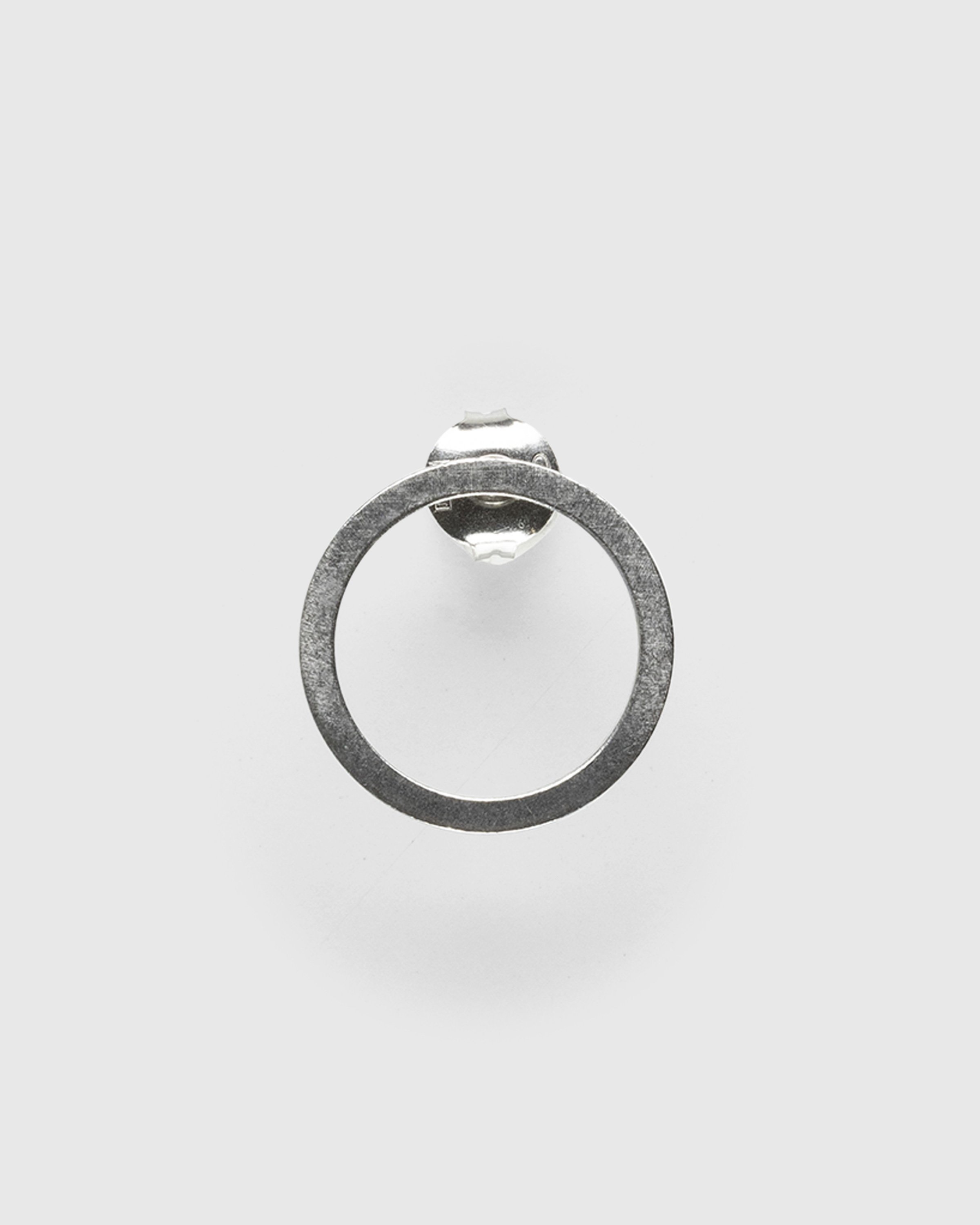 Maison Margiela - Hoop Earring Silver - Accessories - Silver - Image 1