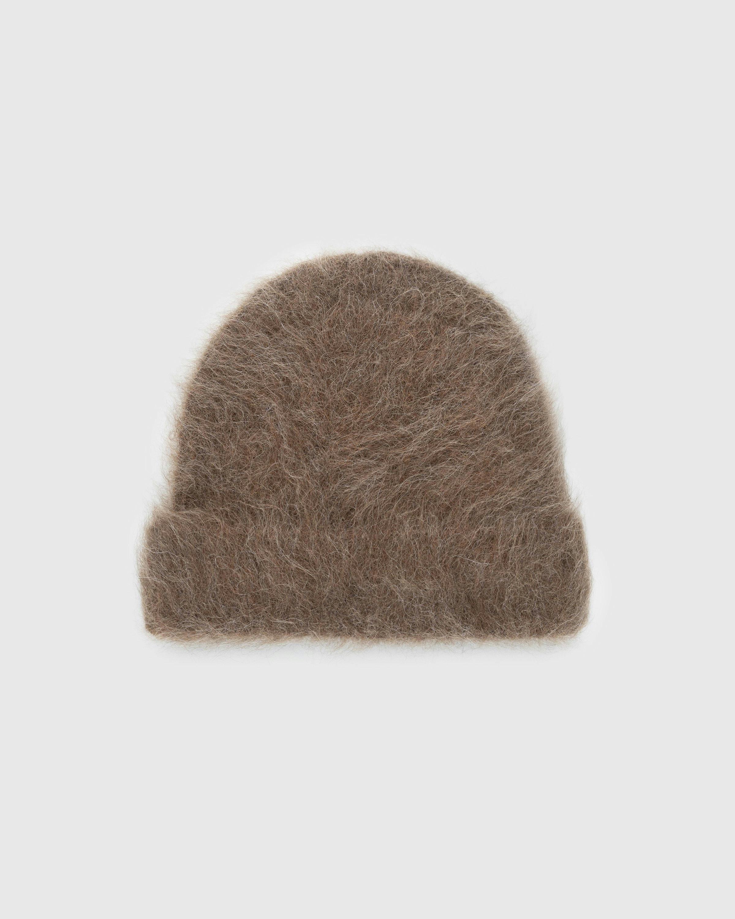 Séfr - Fuzzy Beanie Taupe Alpaca - Accessories - Brown - Image 1