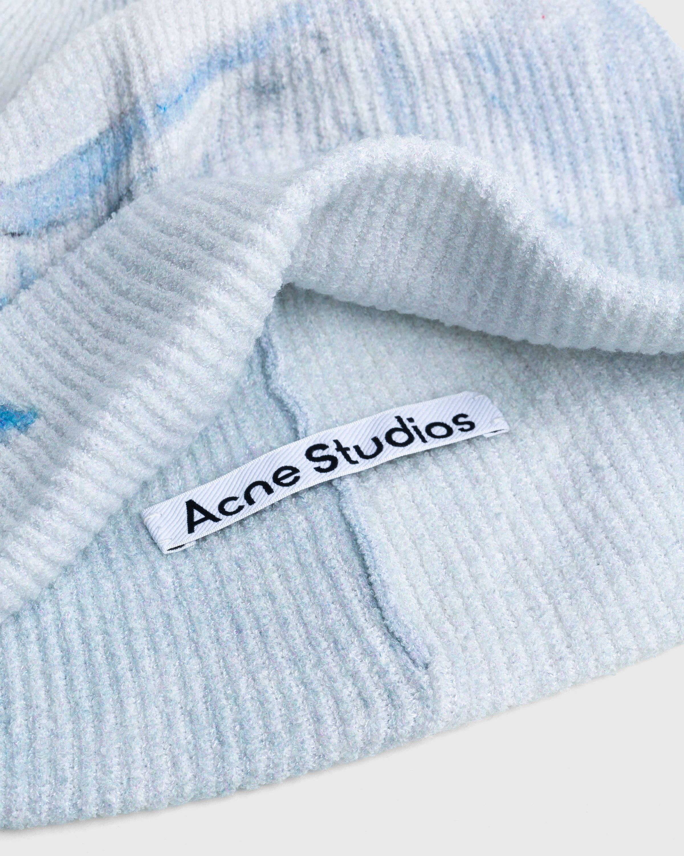 Acne Studios - Cat Print Beanie Off White - Accessories - Beige - Image 3